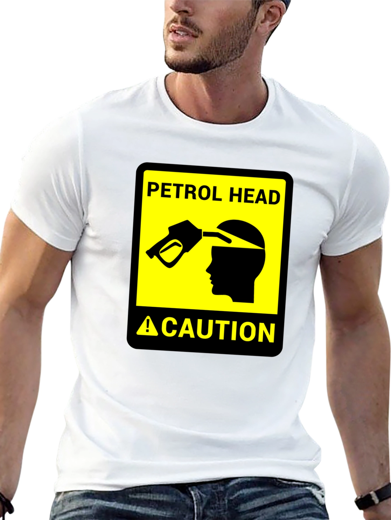 Petrol Head Caution T-Shirt