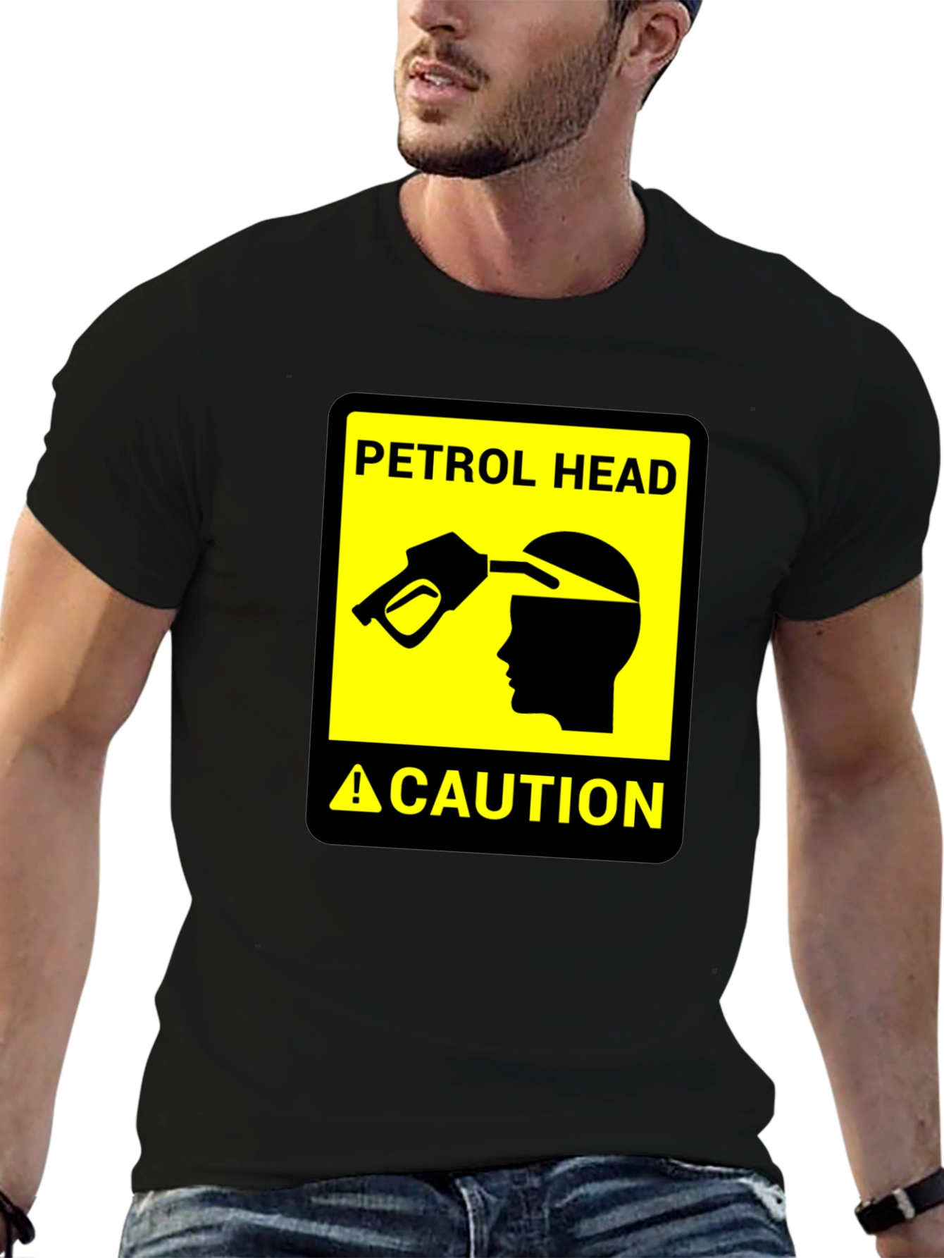 Petrol Head Caution T-Shirt