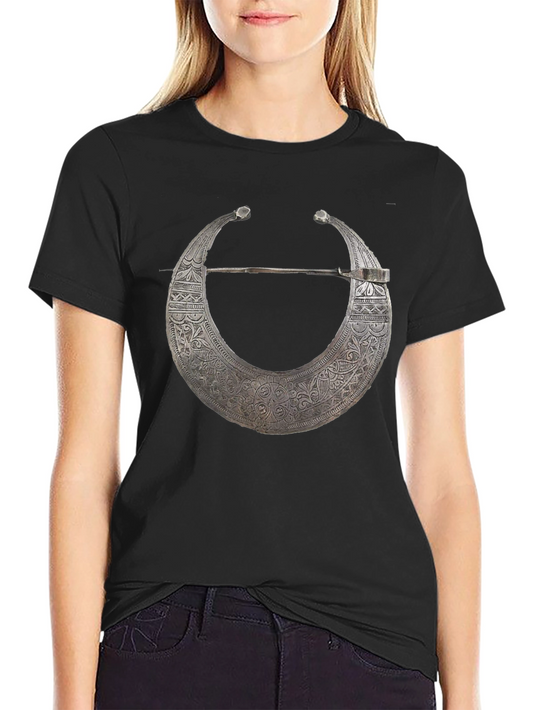 Silver Torc T-Shirt - Celtic Knot Design