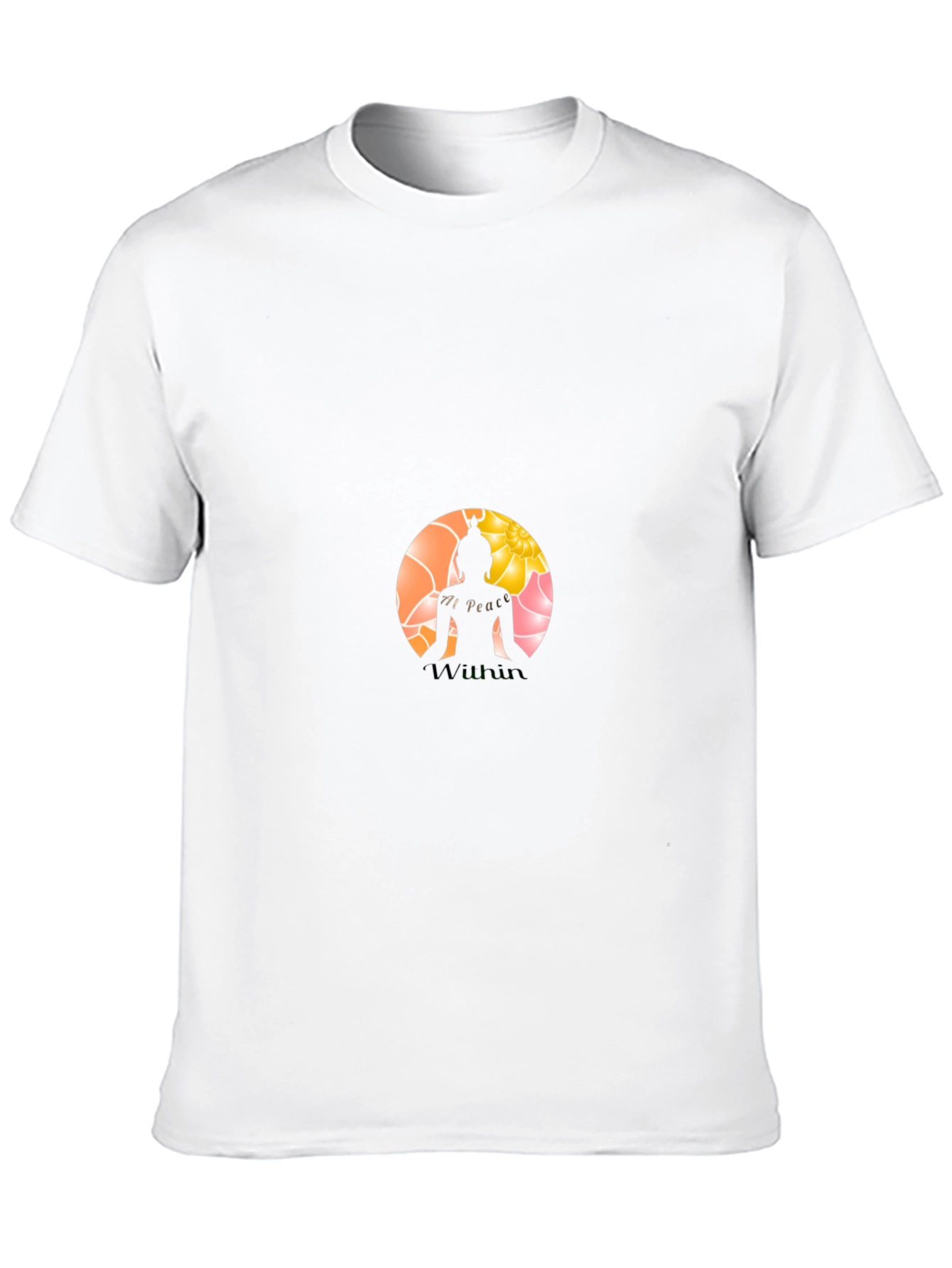 Enlightened Within T-Shirt - Meditative Design
