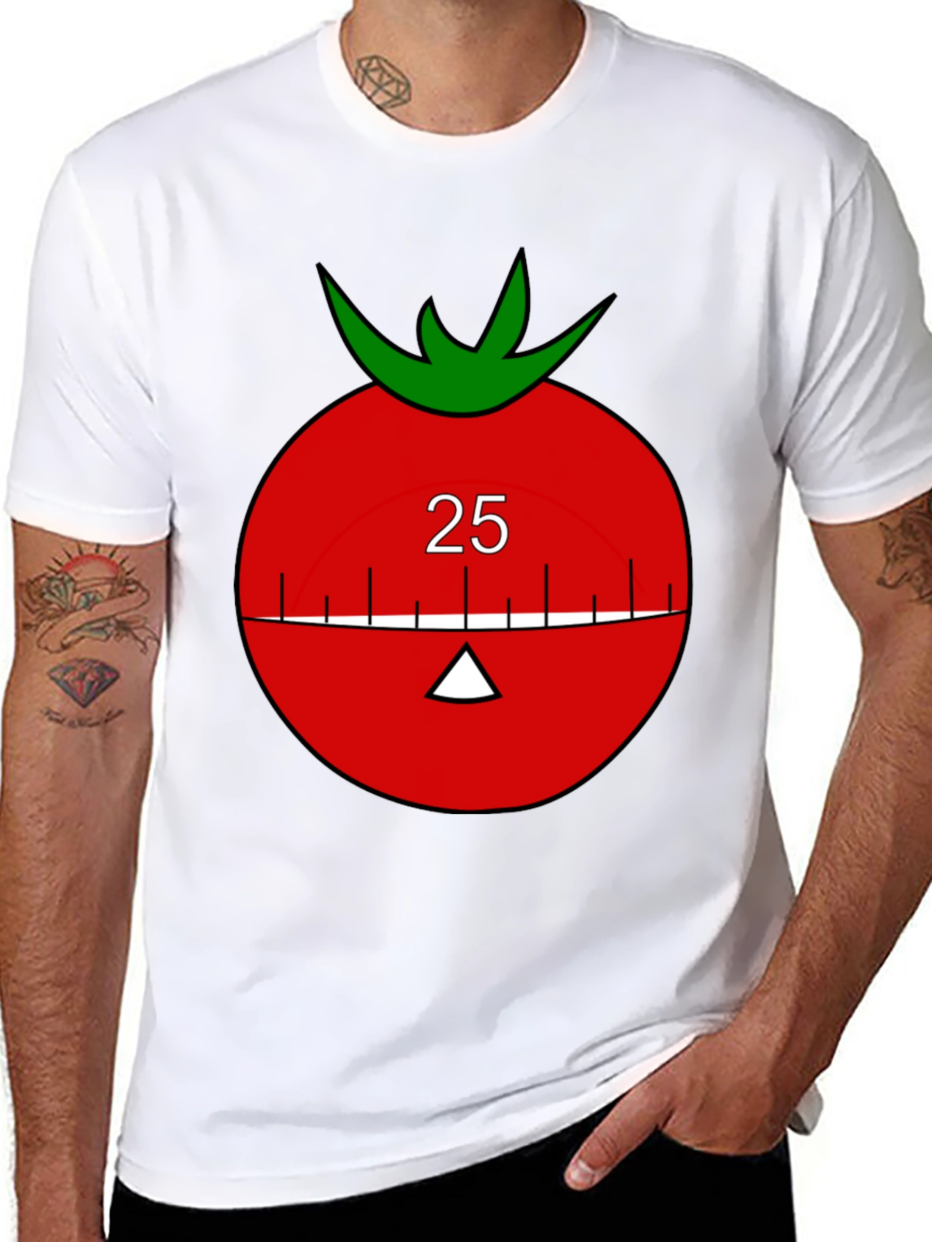 Tomato 25 Graphic Tee - Unisex Novelty T-Shirt