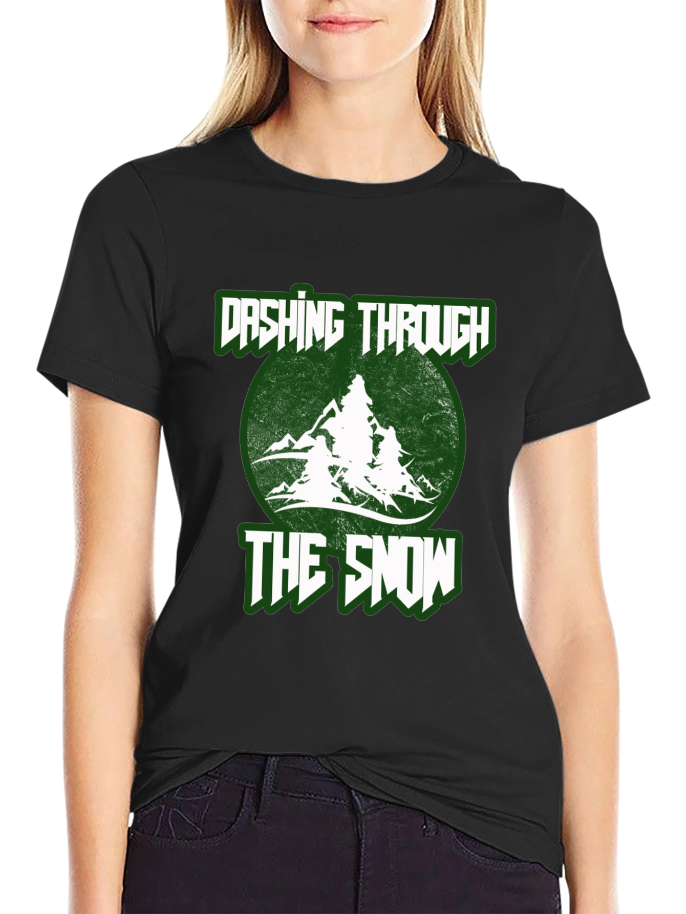 Dashing Through The Snow Holiday T-Shirt