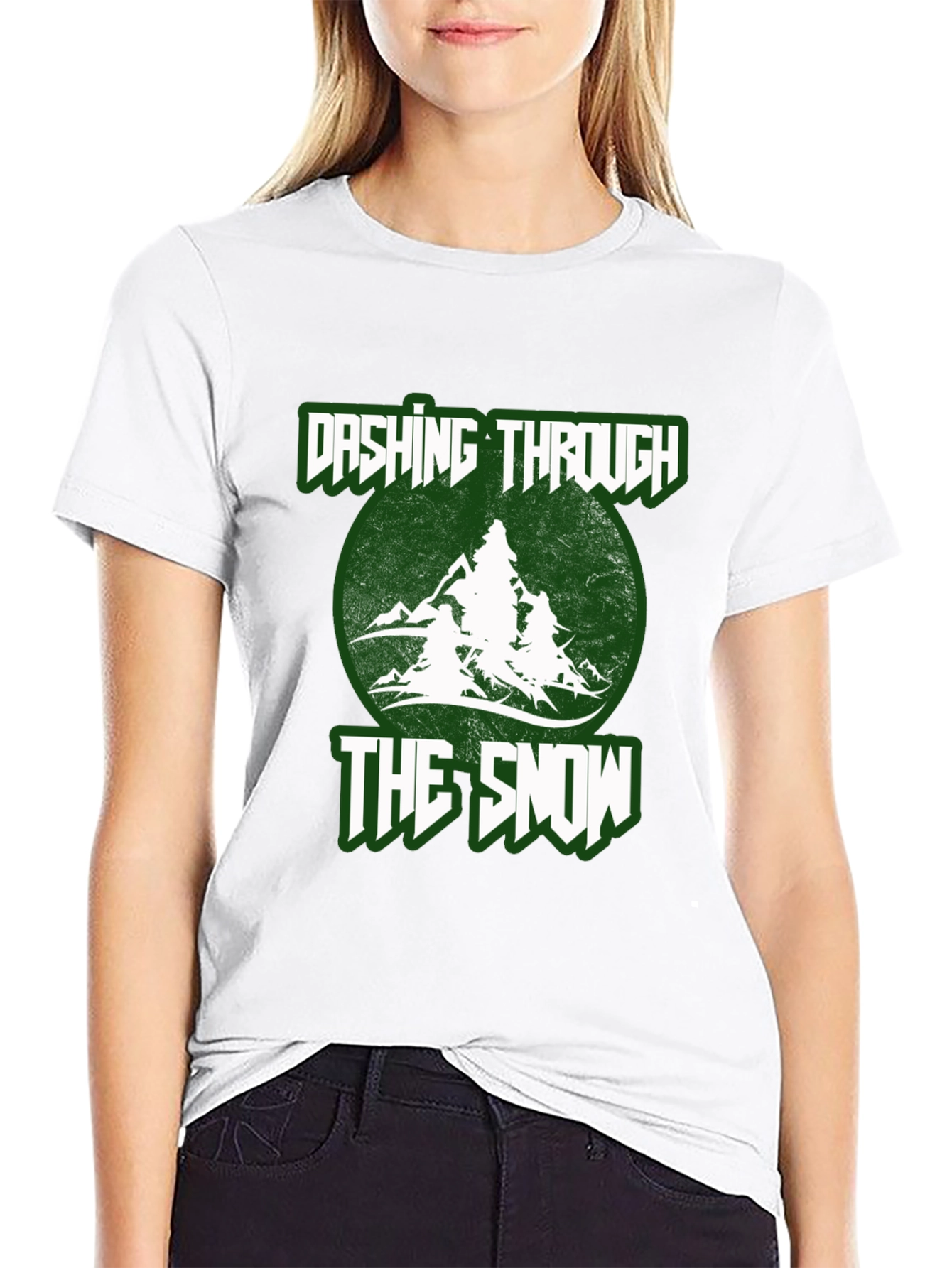 Dashing Through The Snow Holiday T-Shirt