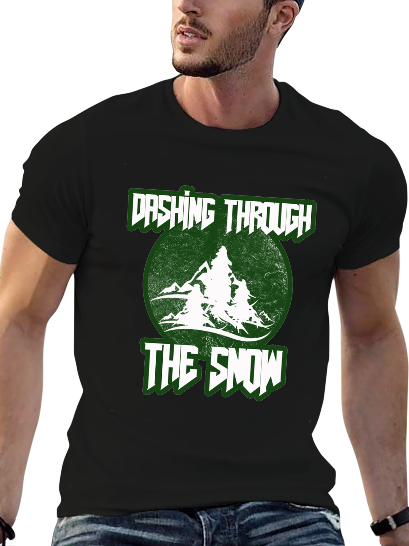 Dashing Through The Snow Holiday T-Shirt