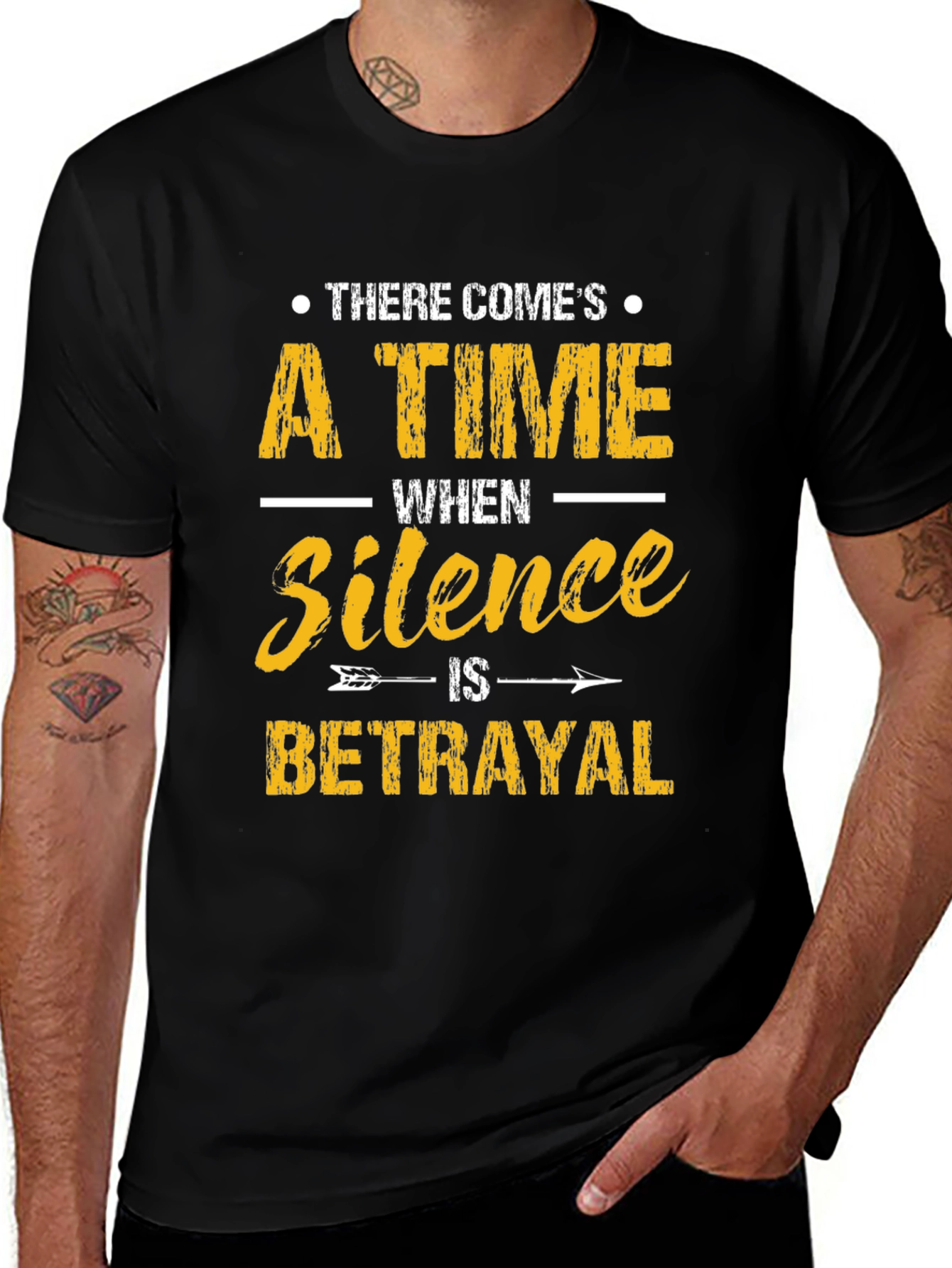 Silence Is Betrayal Graphic Tee