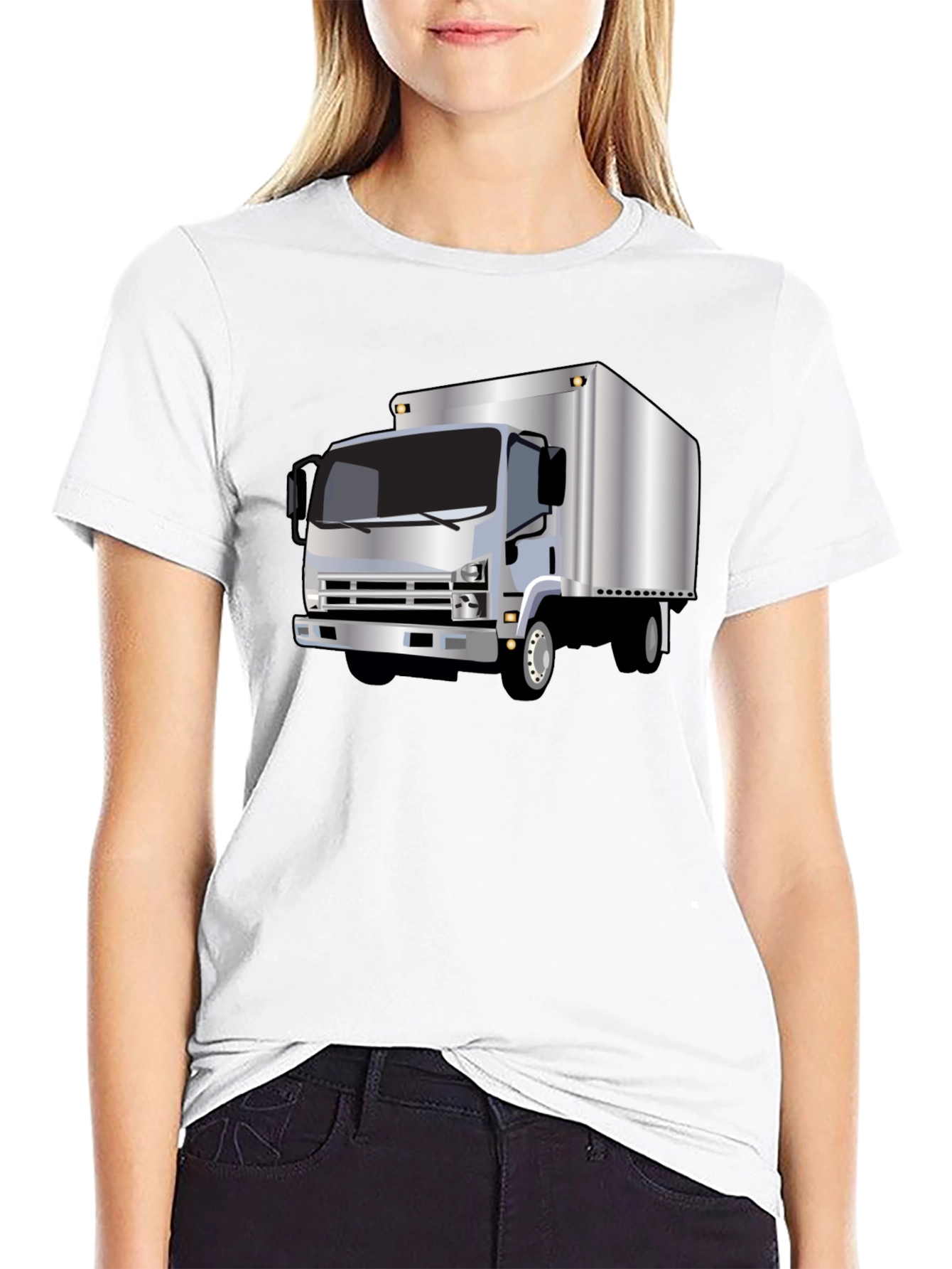 Truck Graphic Tee - Classic Black T-Shirt