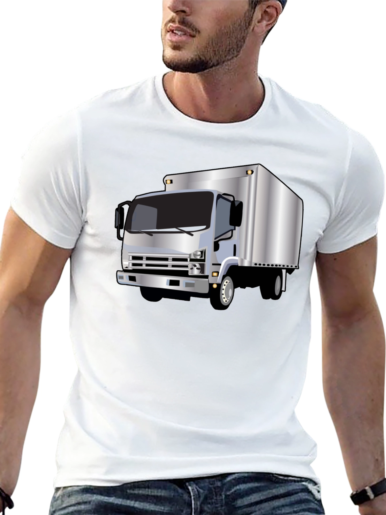 Truck Graphic Tee - Classic Black T-Shirt