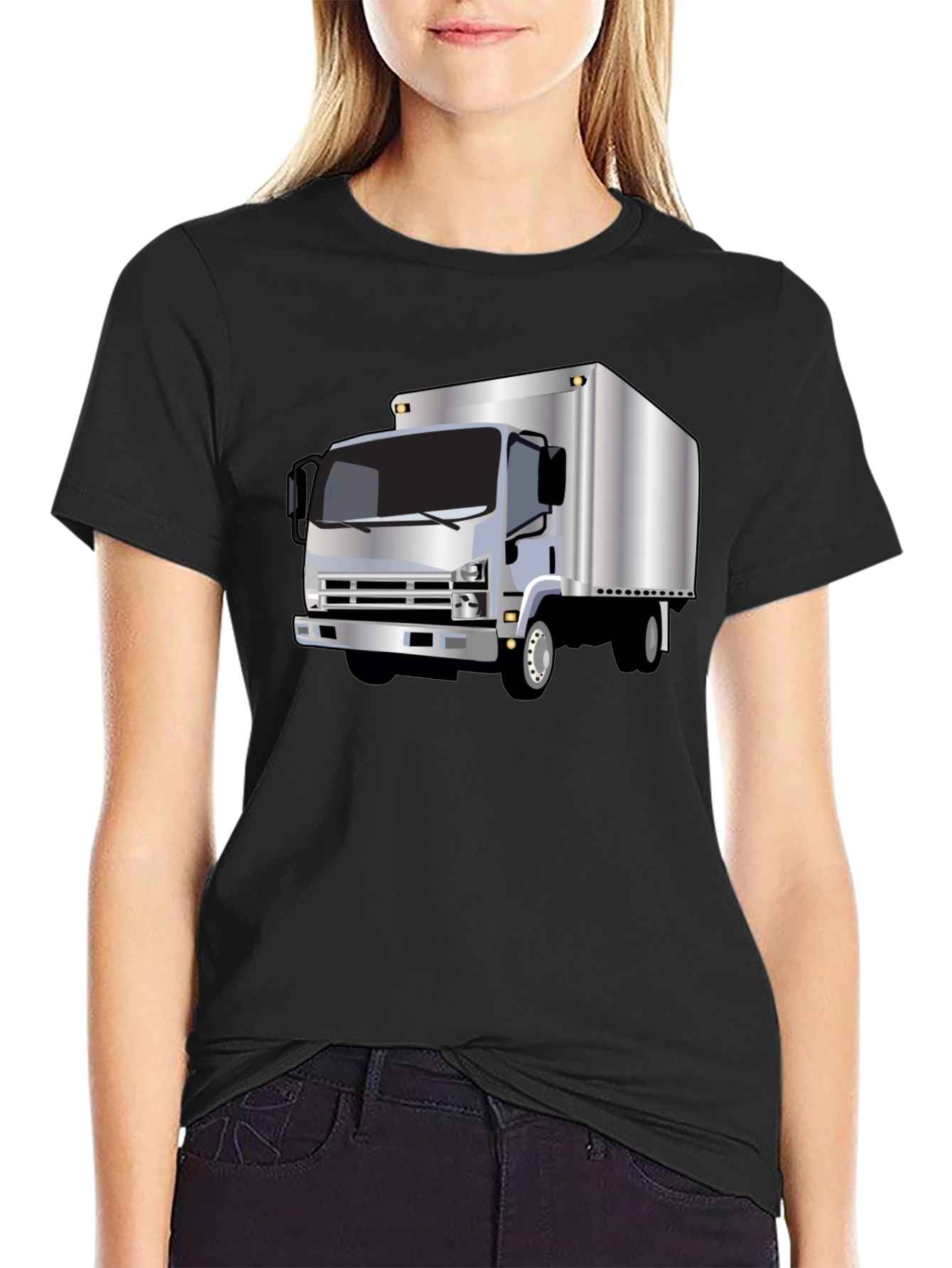 Truck Graphic Tee - Classic Black T-Shirt