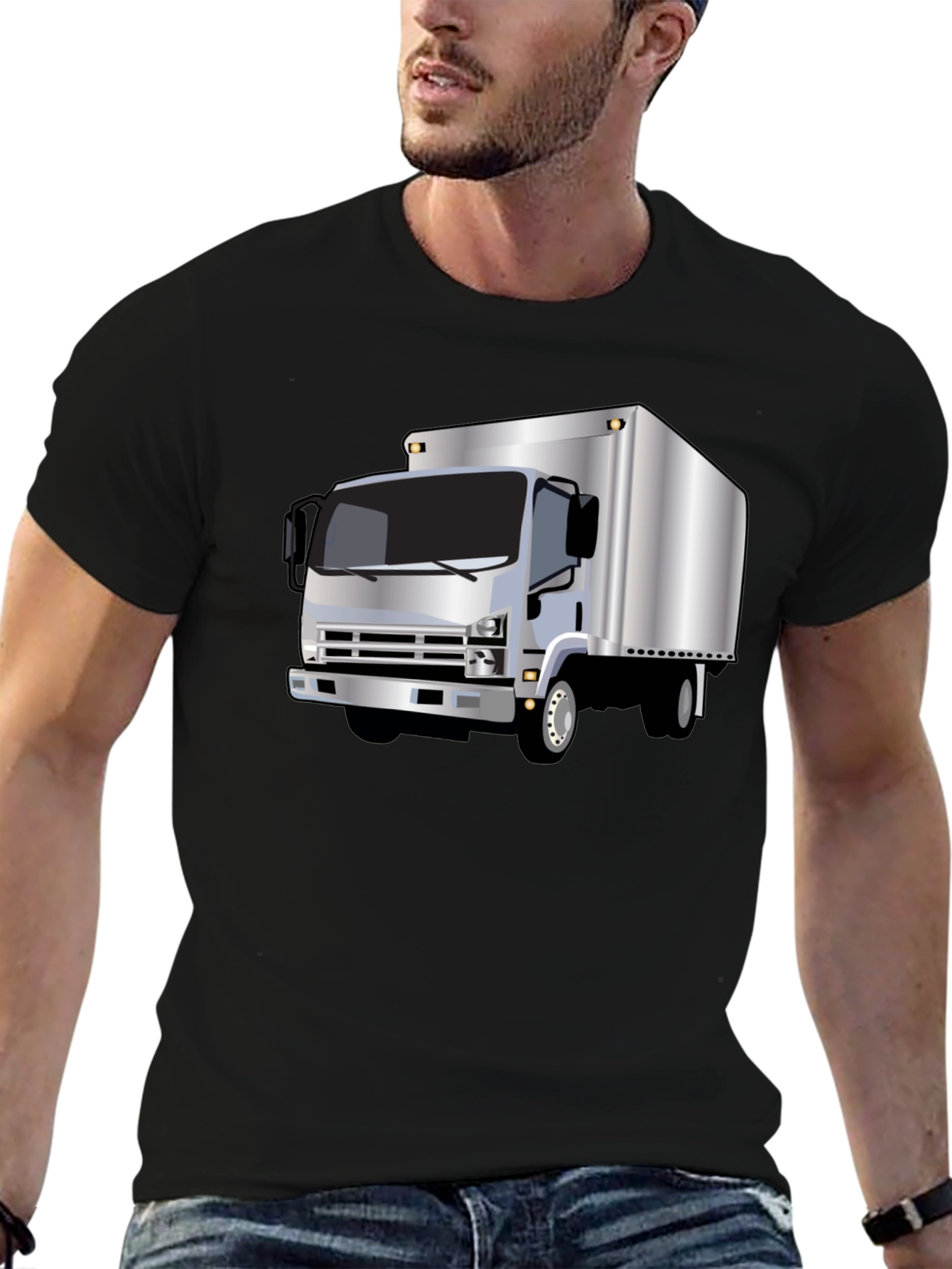 Truck Graphic Tee - Classic Black T-Shirt