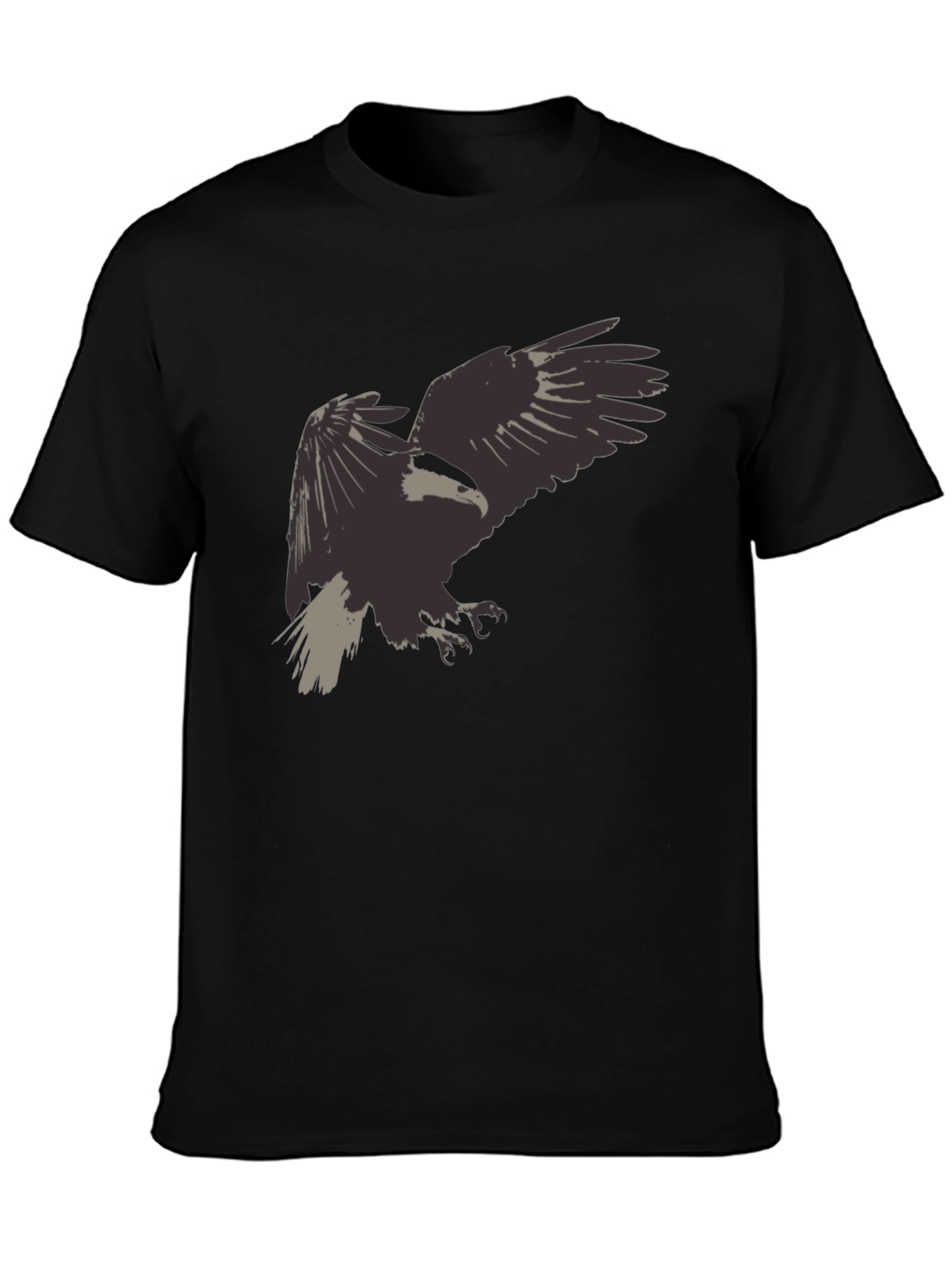 Eagle Graphic Black Tee