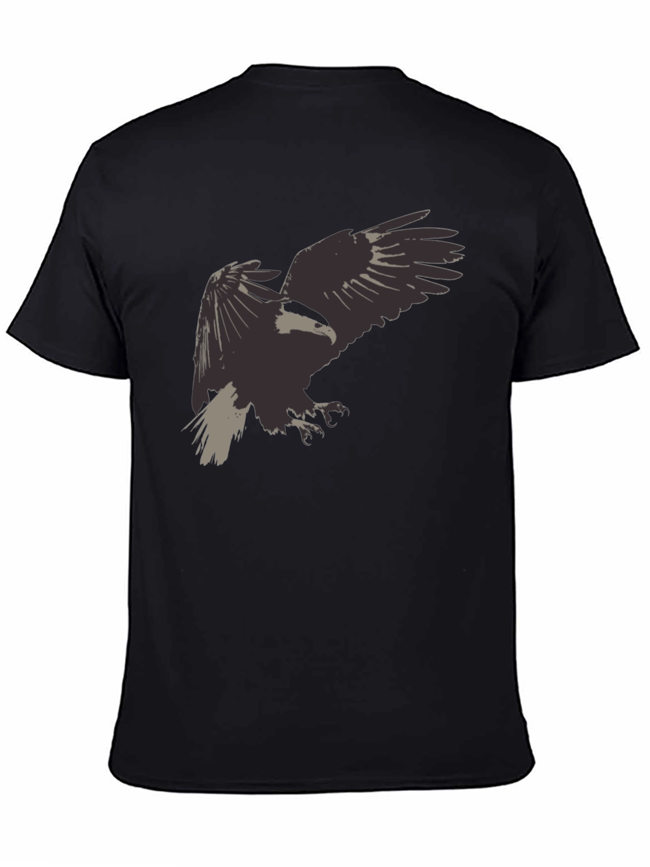Eagle Graphic Black Tee