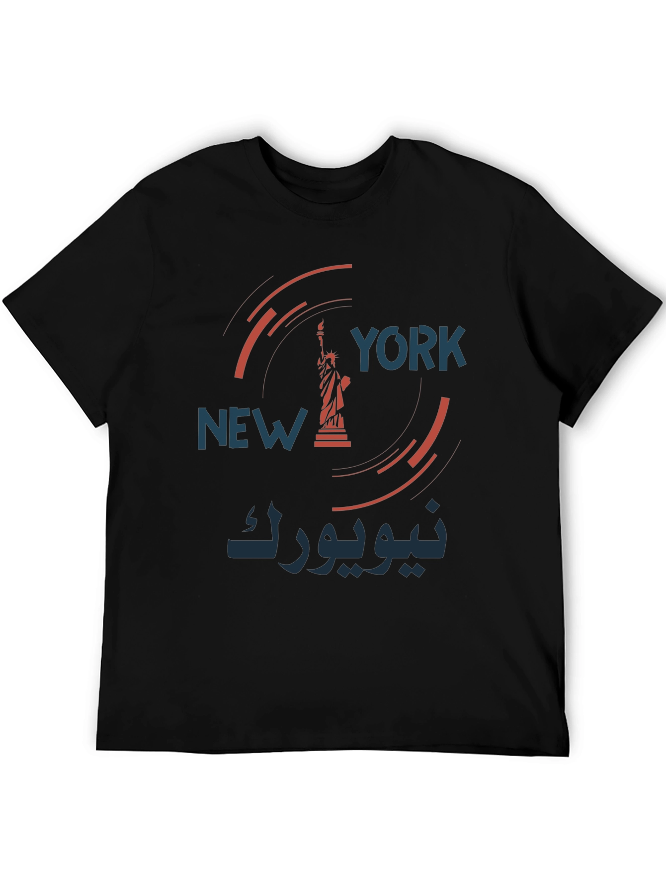 New York Statue of Liberty Graphic T-Shirt