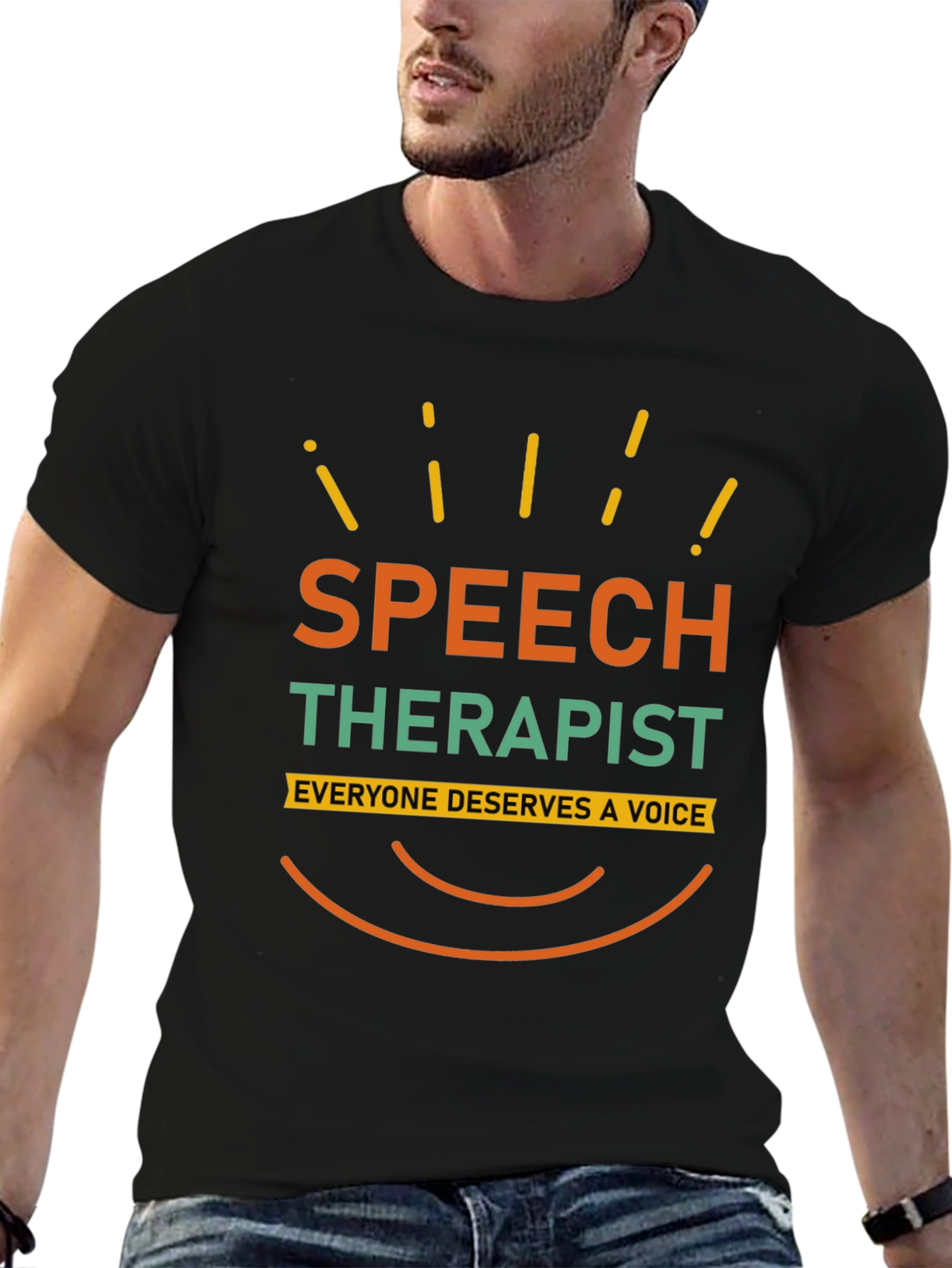 Speech Therapist T-Shirt - Everyone Deserves a Voice
