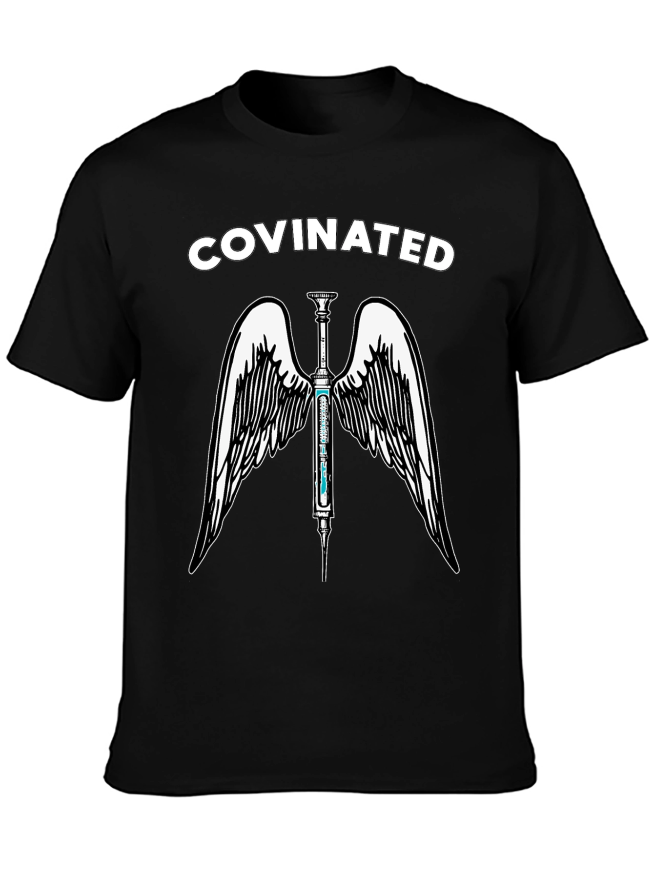 Covinated Angel Wings Graphic Tee