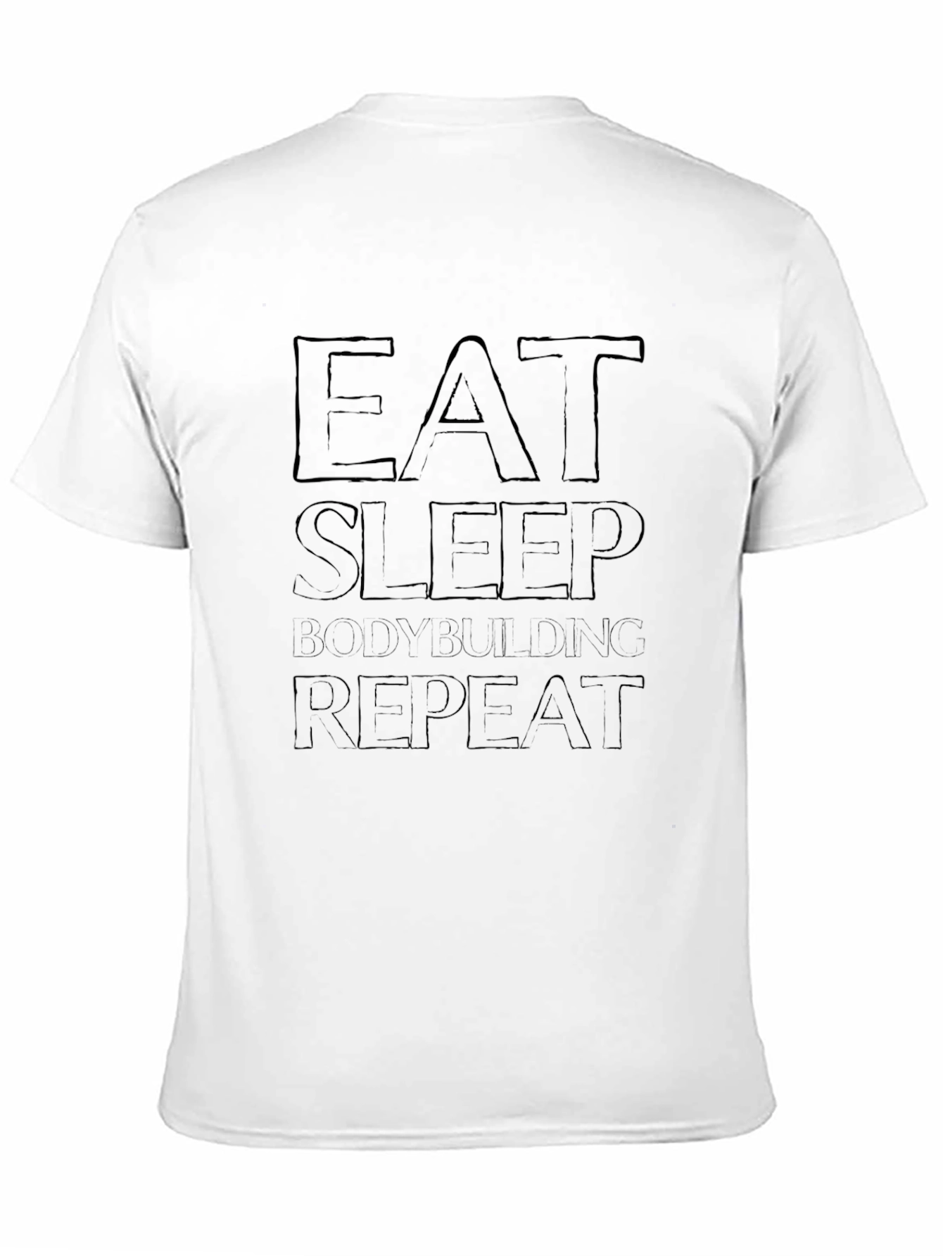 Eat Sleep Bodybuilding Repeat T-Shirt