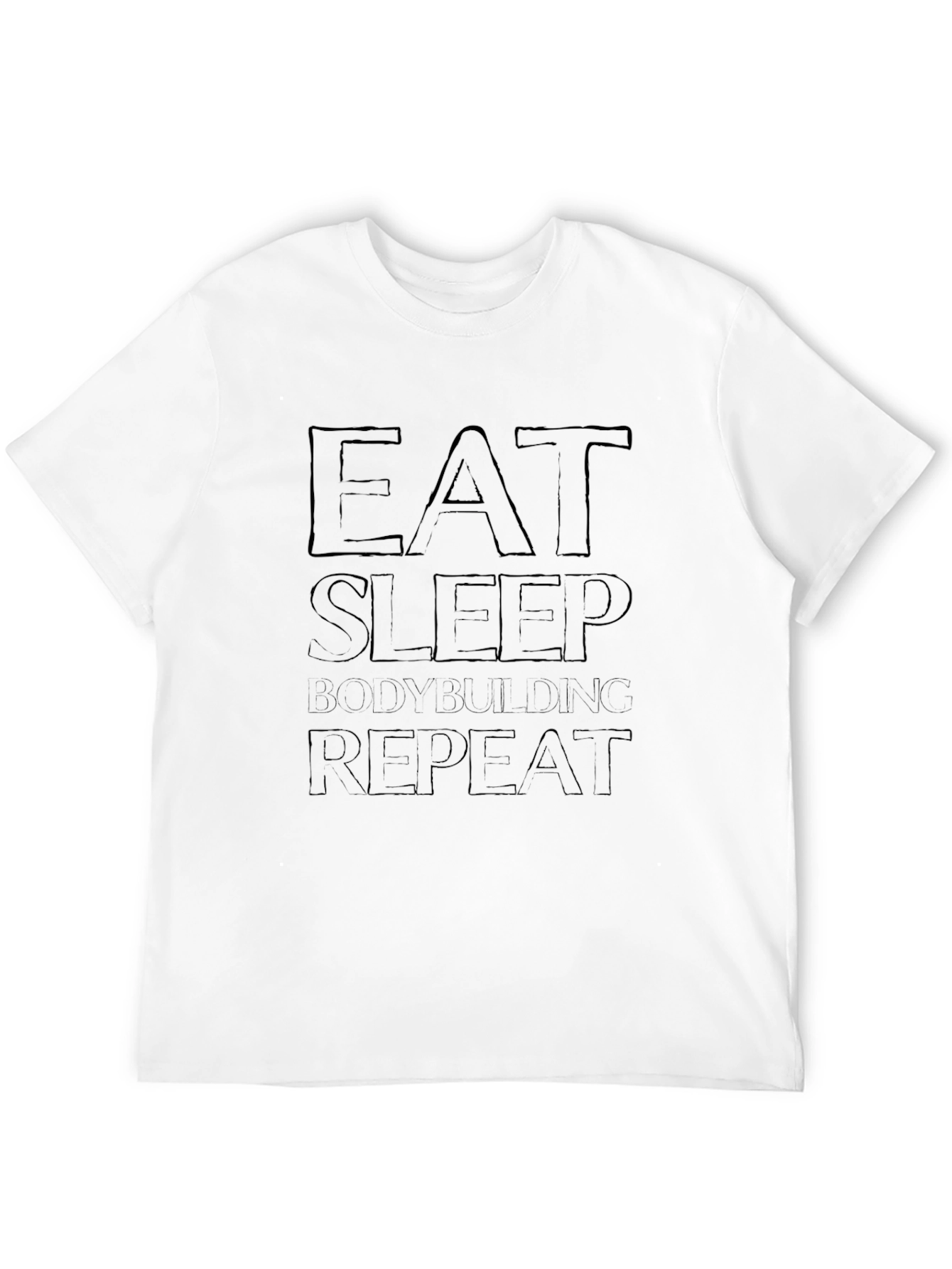 Eat Sleep Bodybuilding Repeat T-Shirt
