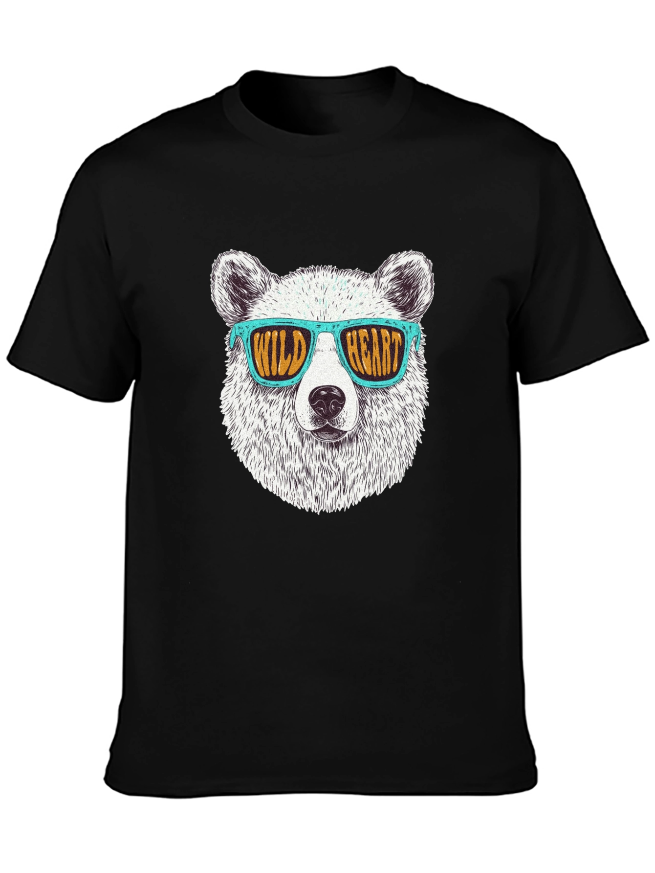 Cool Bear Graphic Tee - Wild Heart Design