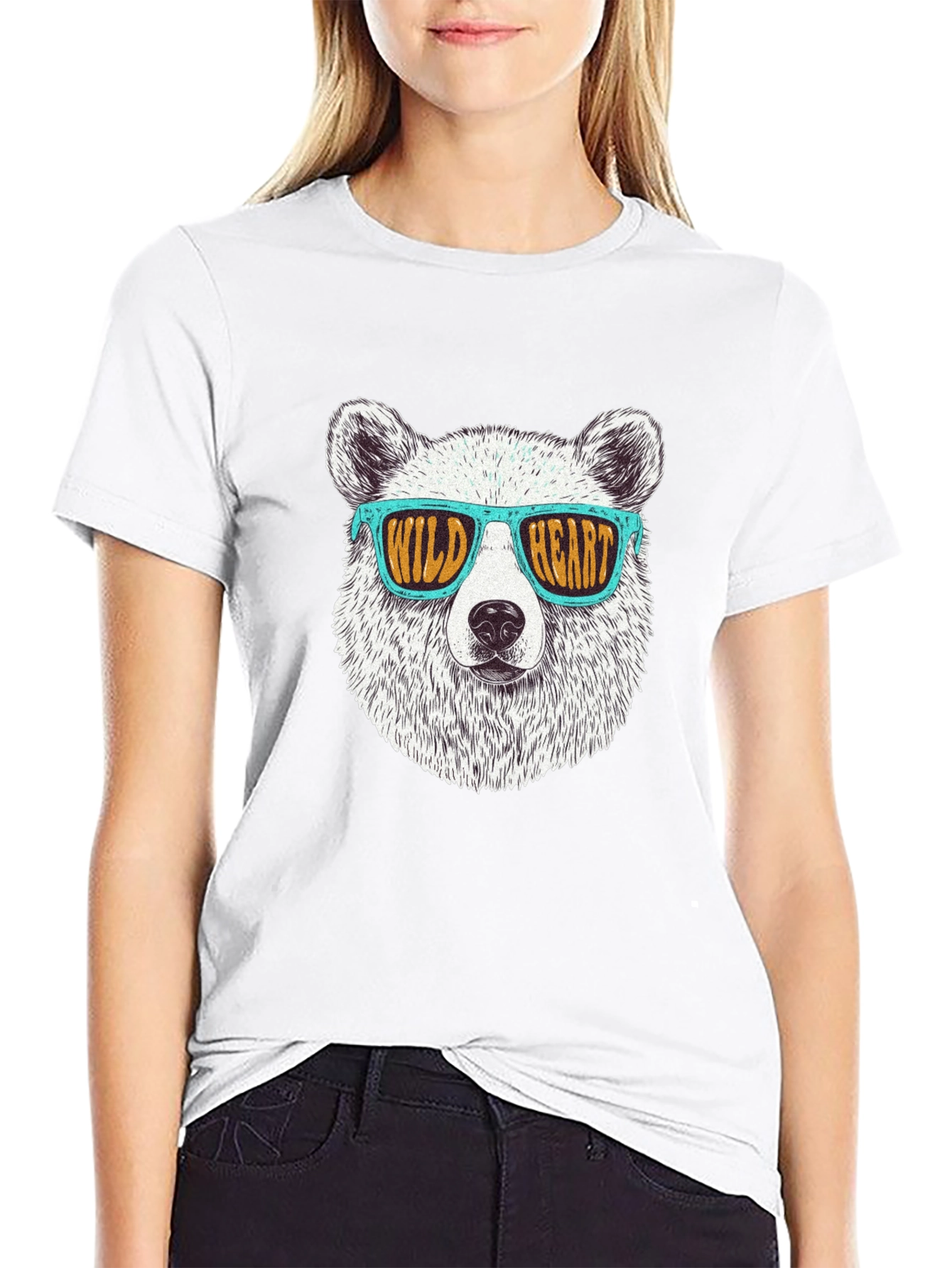Cool Bear Graphic Tee - Wild Heart Design