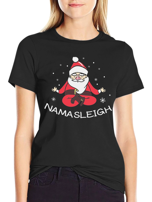 Yoga Santa Namasleigh T-Shirt