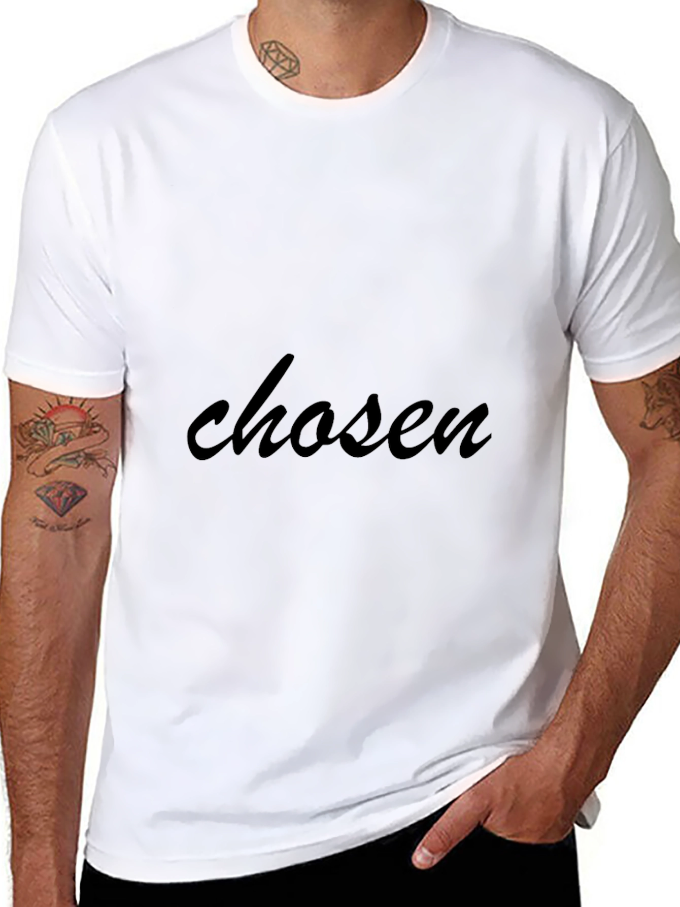 Chosen Black T-Shirt | Casual Streetwear