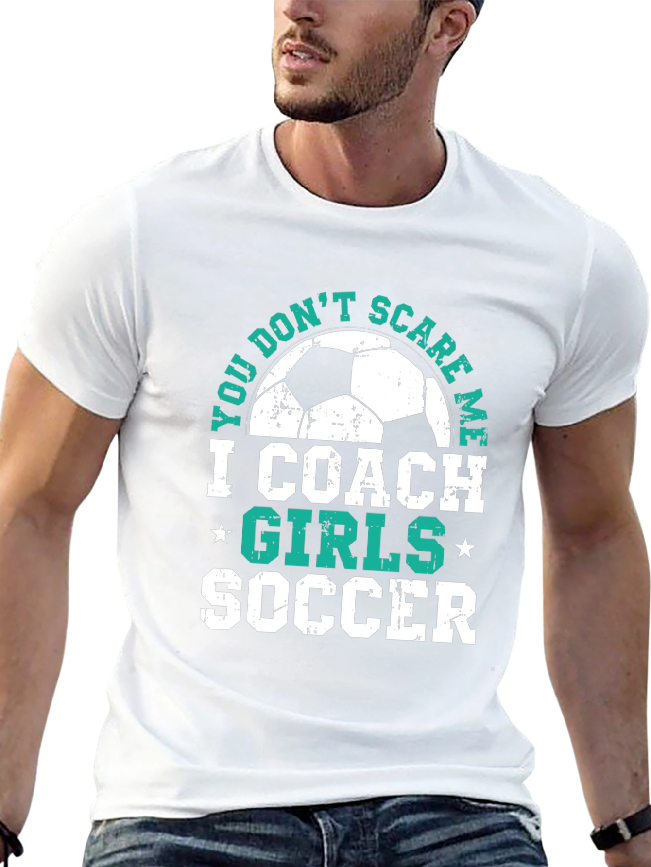 Soccer Coach T-Shirt - Girls Soccer Tee