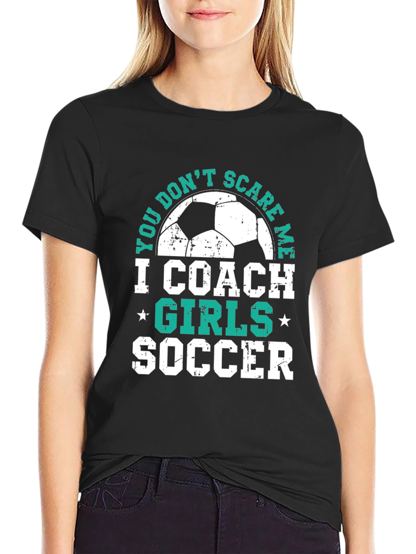 Soccer Coach T-Shirt - Girls Soccer Tee