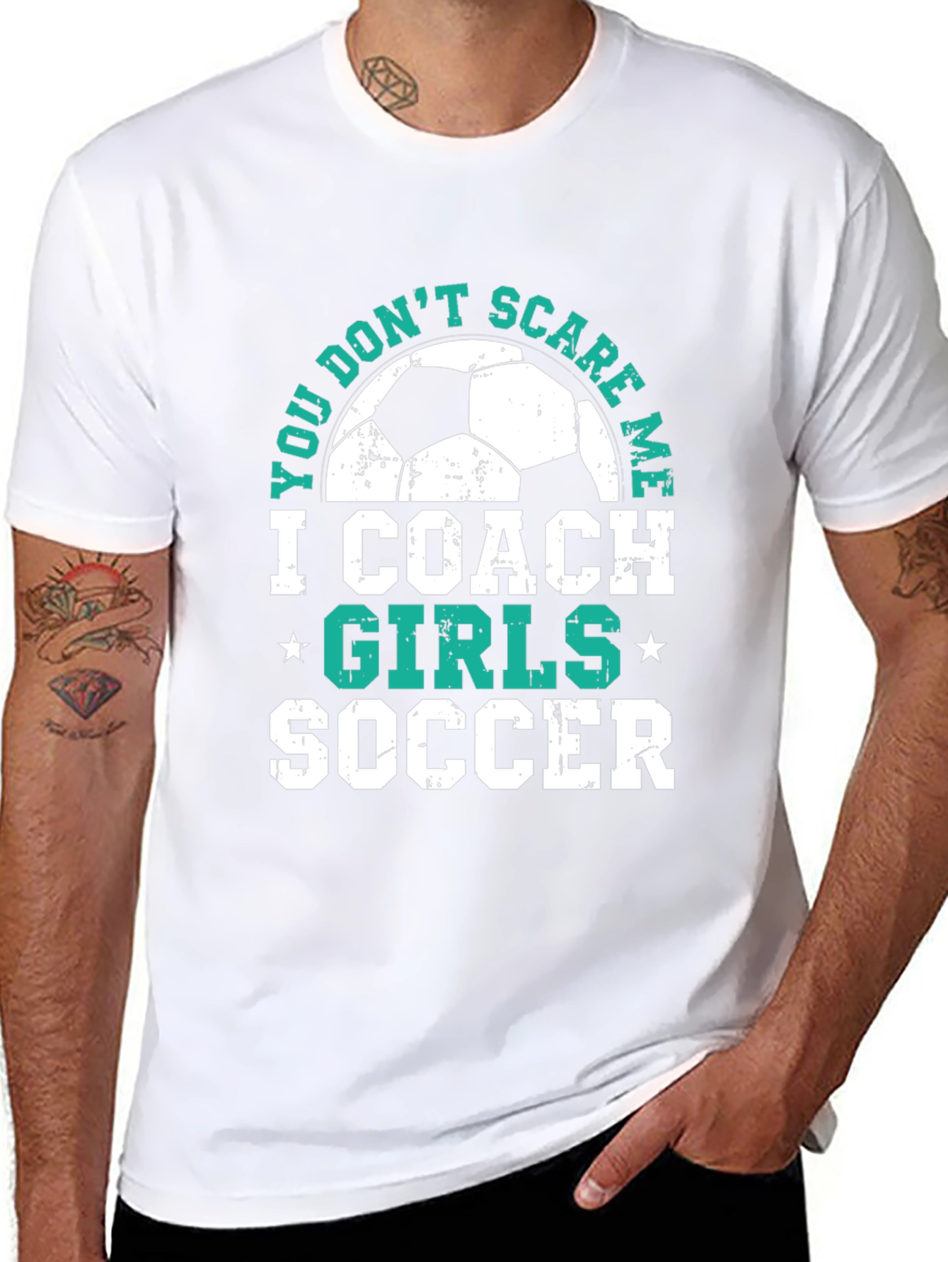 Soccer Coach T-Shirt - Girls Soccer Tee
