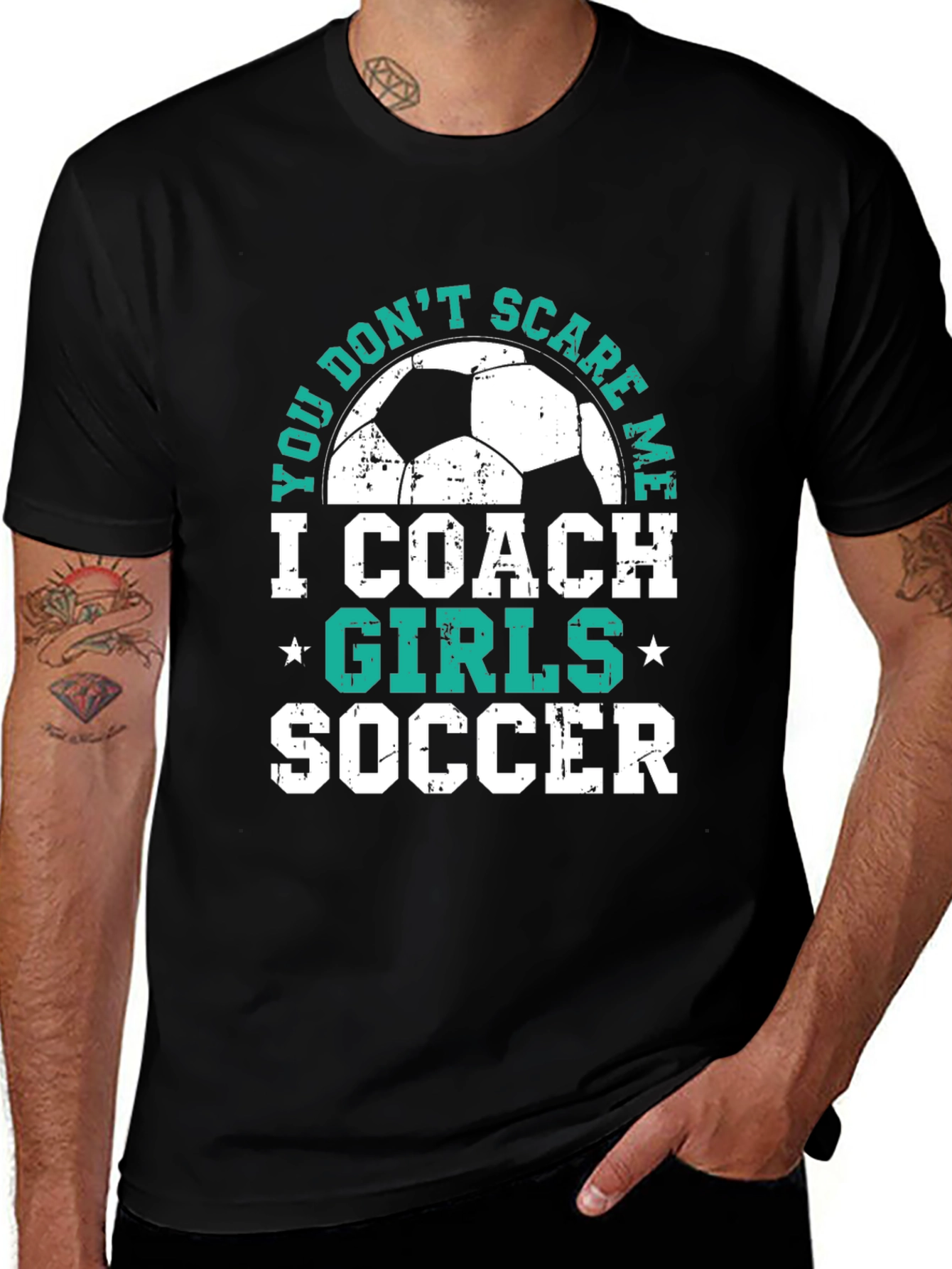 Soccer Coach T-Shirt - Girls Soccer Tee