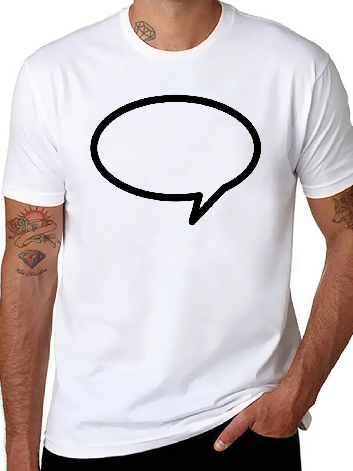 Statement Black T-Shirt