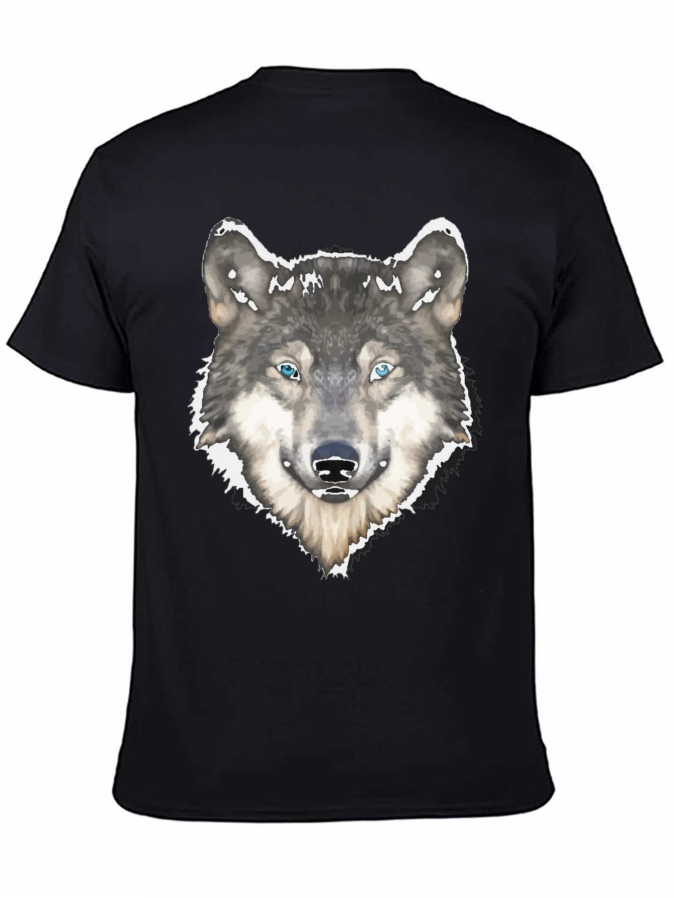 Wolf Graphic Print T-Shirt