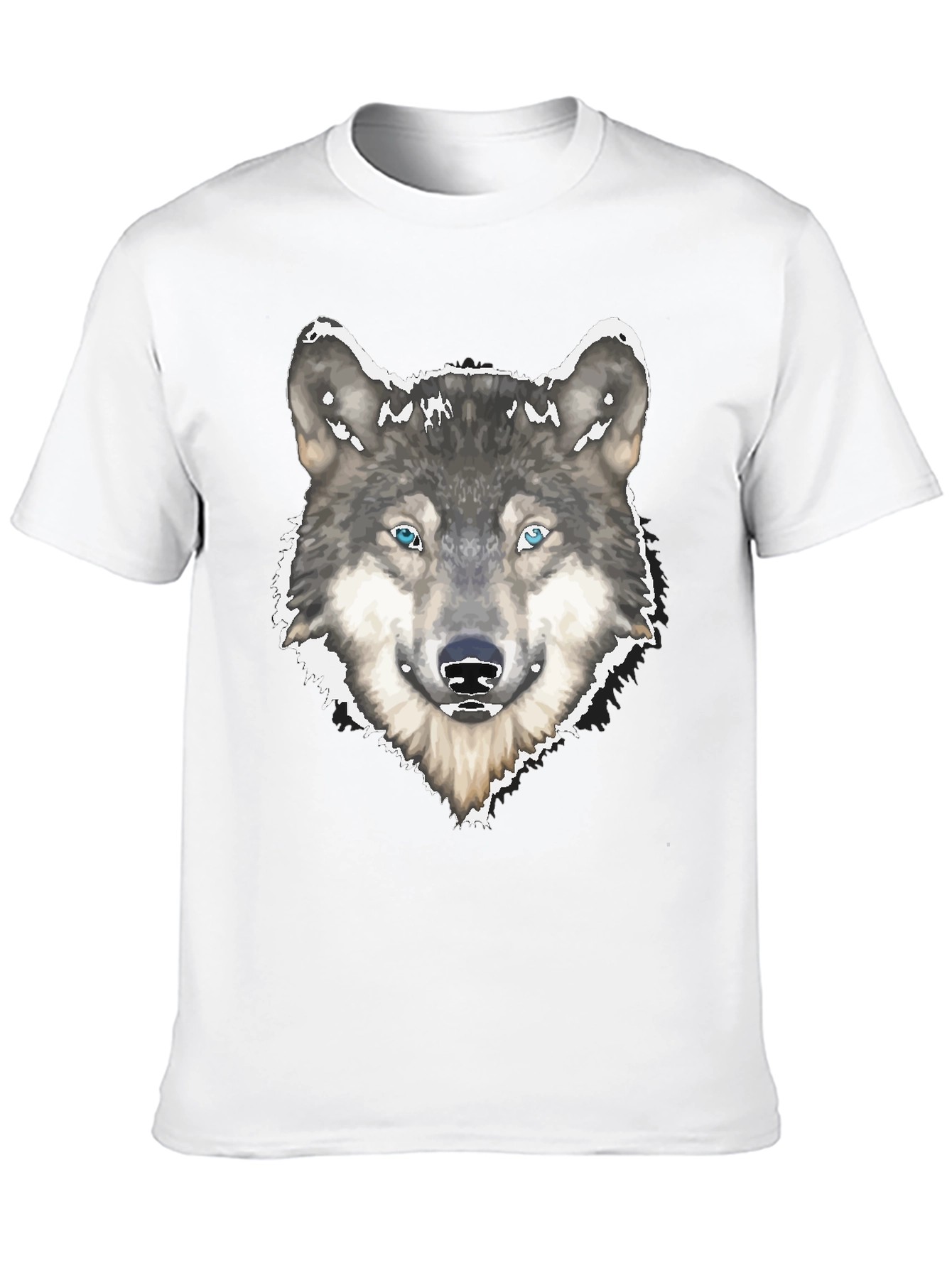 Wolf Graphic Print T-Shirt