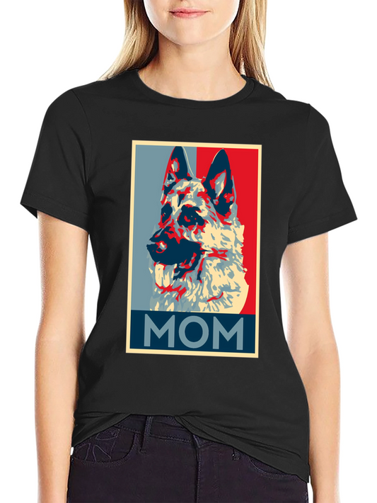 German Shepherd Mom T-Shirt - Dog Lover Apparel