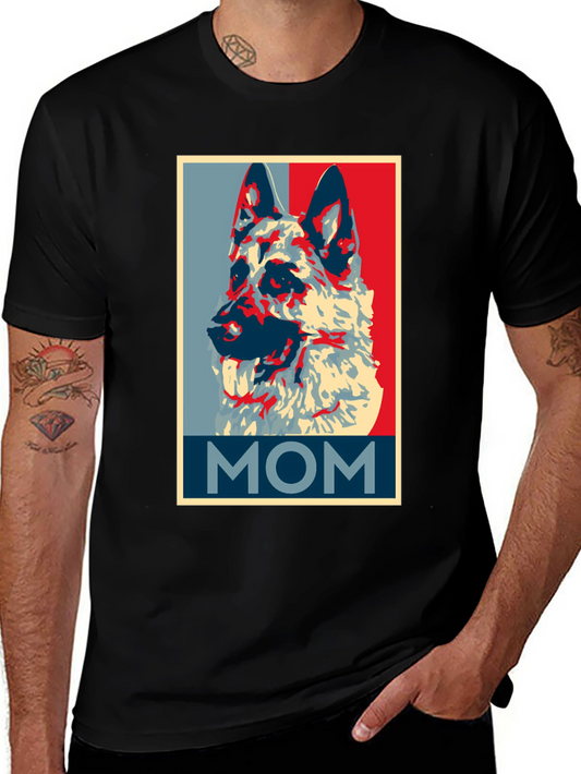 German Shepherd Mom T-Shirt - Dog Lover Apparel