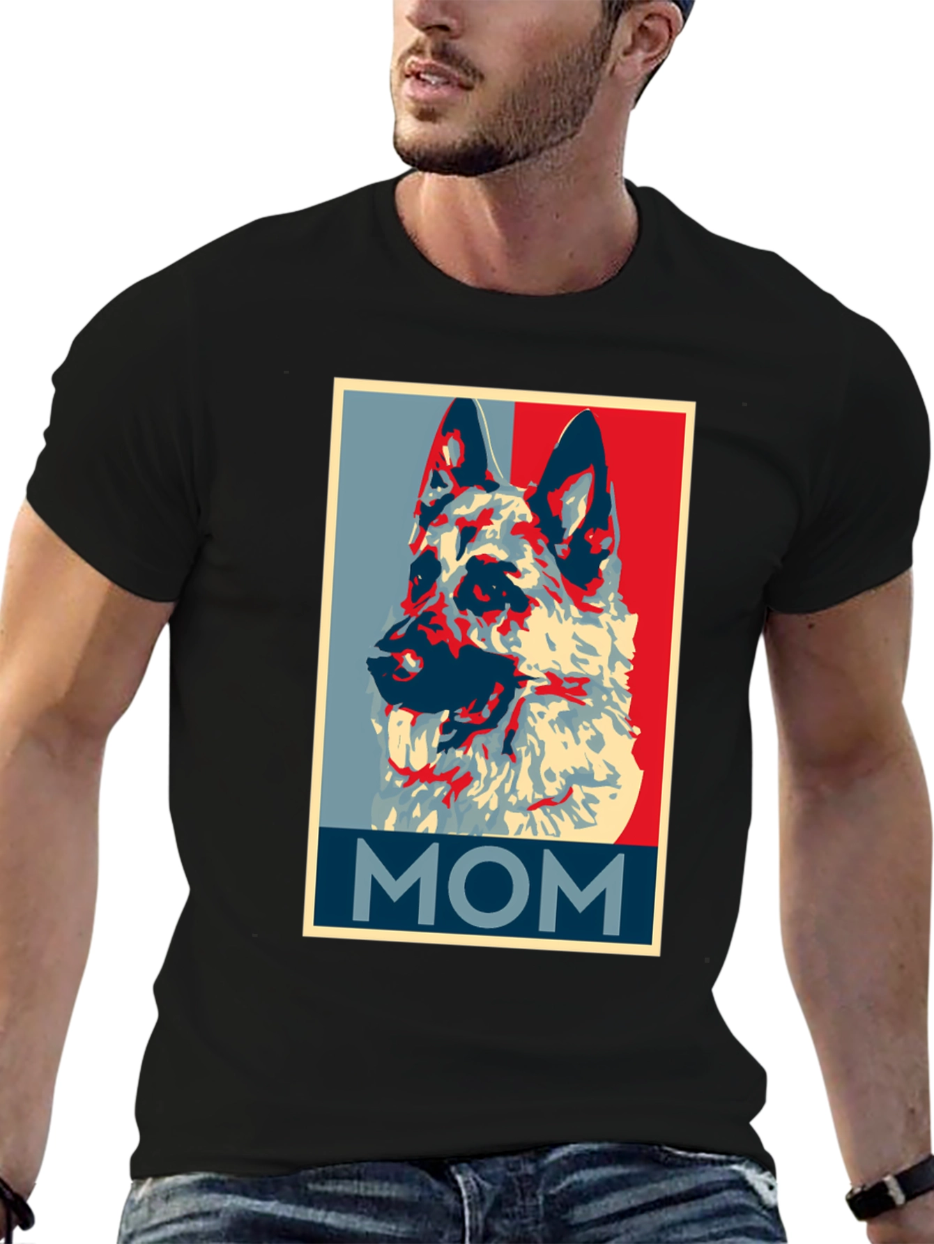 German Shepherd Mom T-Shirt - Dog Lover Apparel