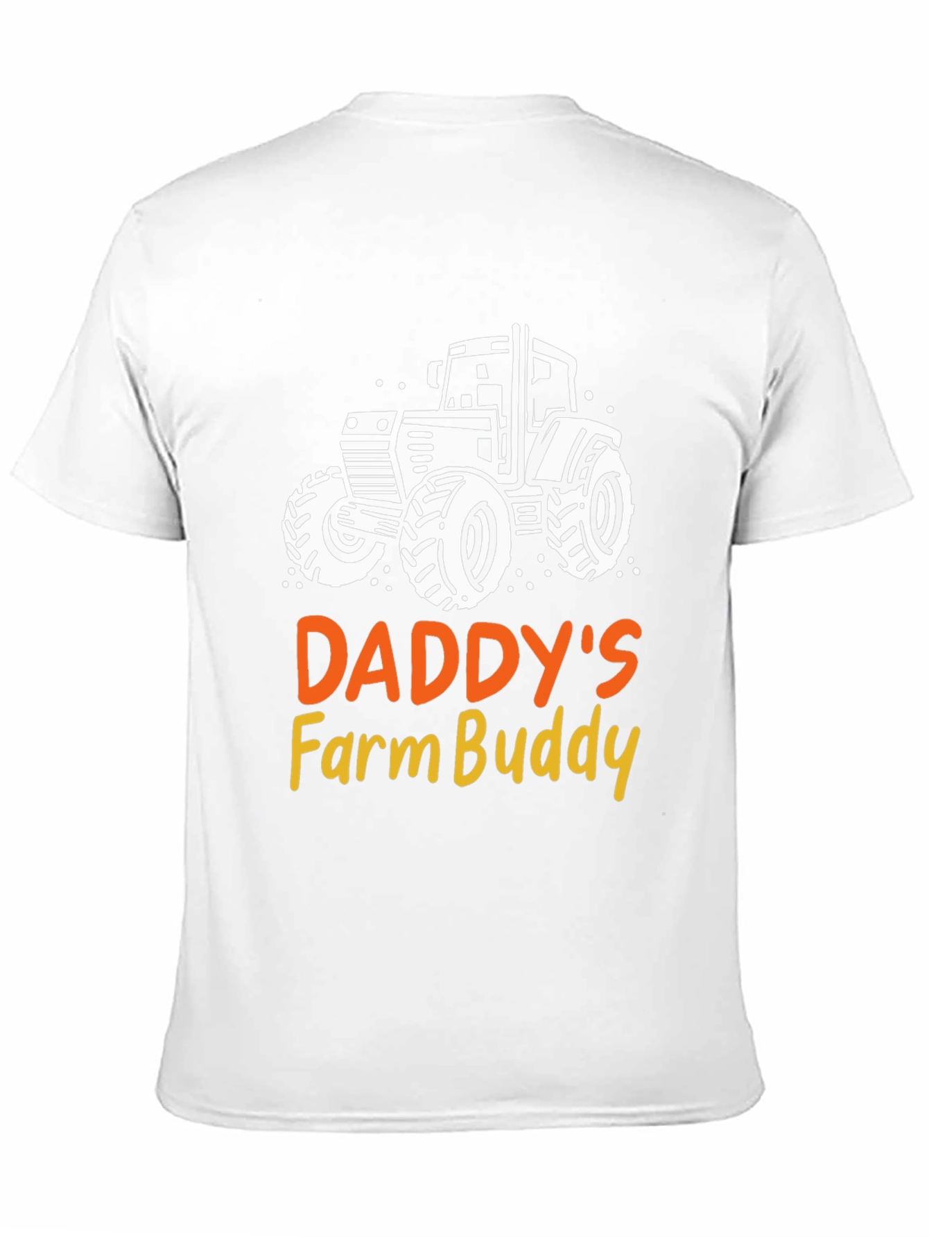 Daddys Farm Buddy Black T-Shirt