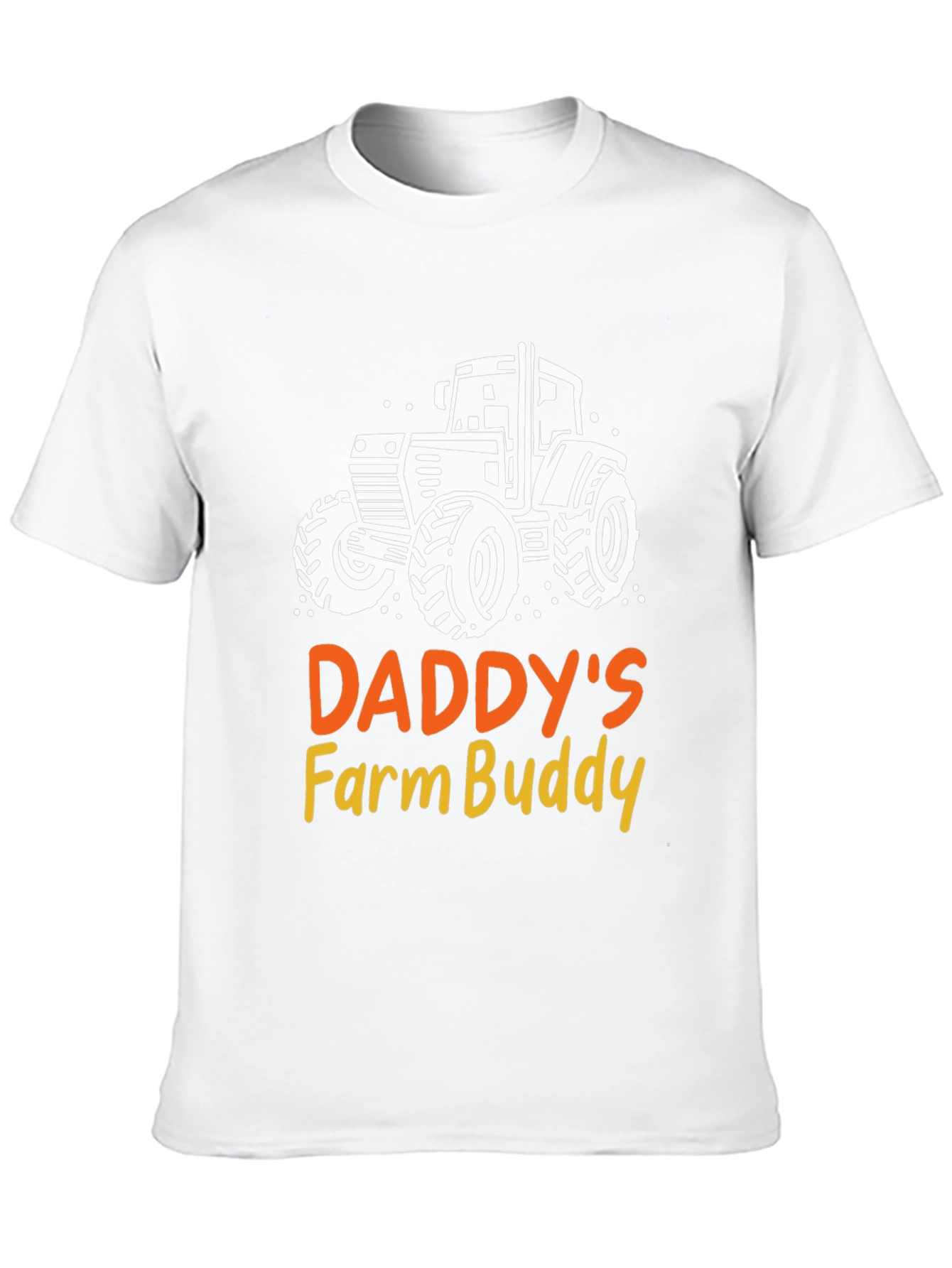 Daddys Farm Buddy Black T-Shirt