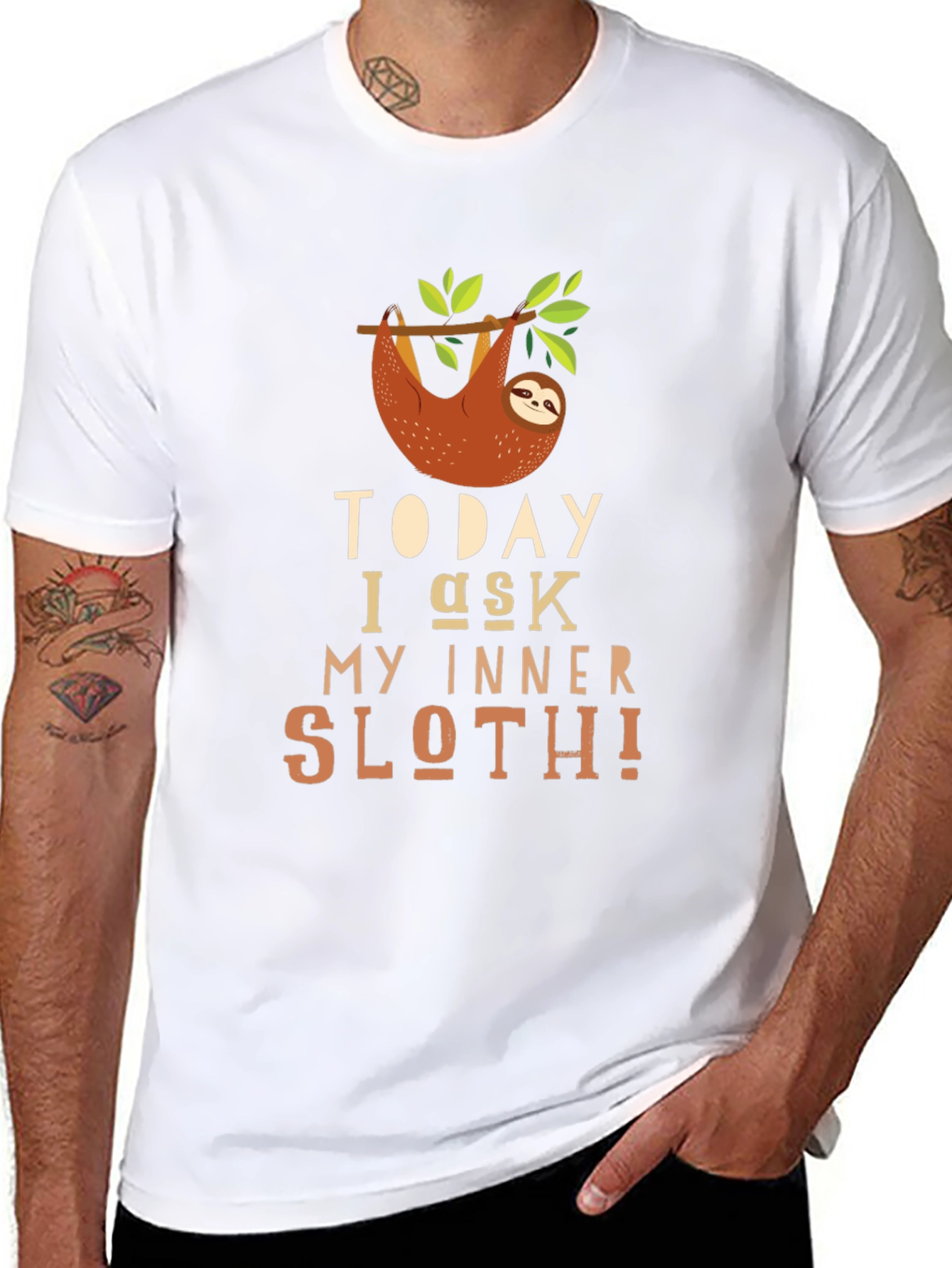 Today I Ask My Inner Sloth Tee