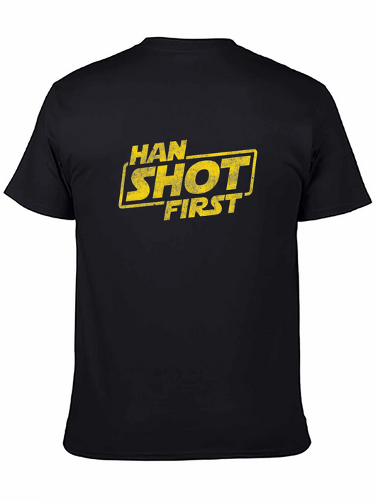 Han Shot First T-Shirt - Star Wars Tee