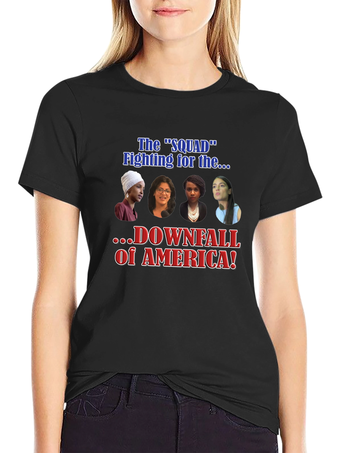Squad Downfall of America Graphic Tee