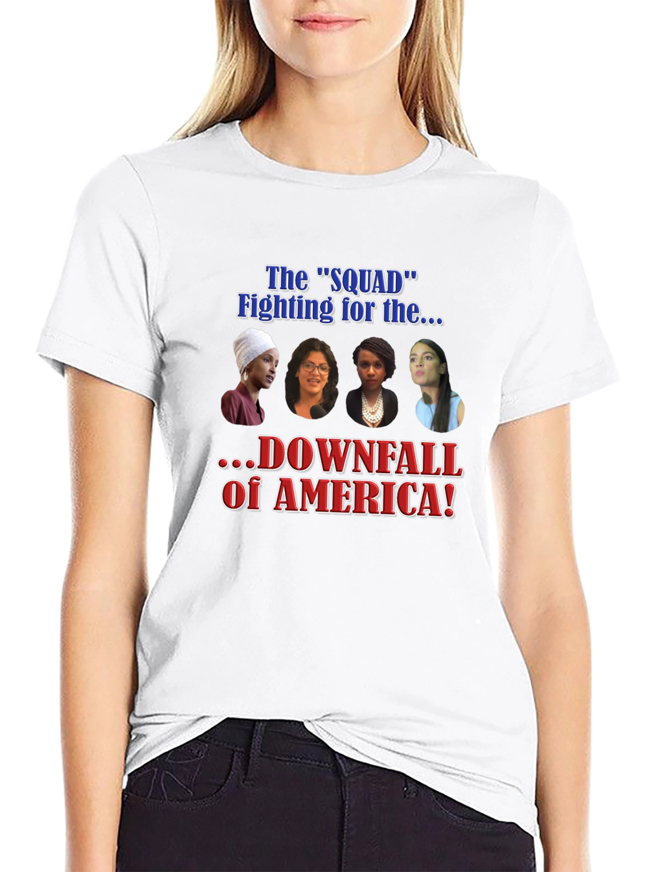Squad Downfall of America Graphic Tee