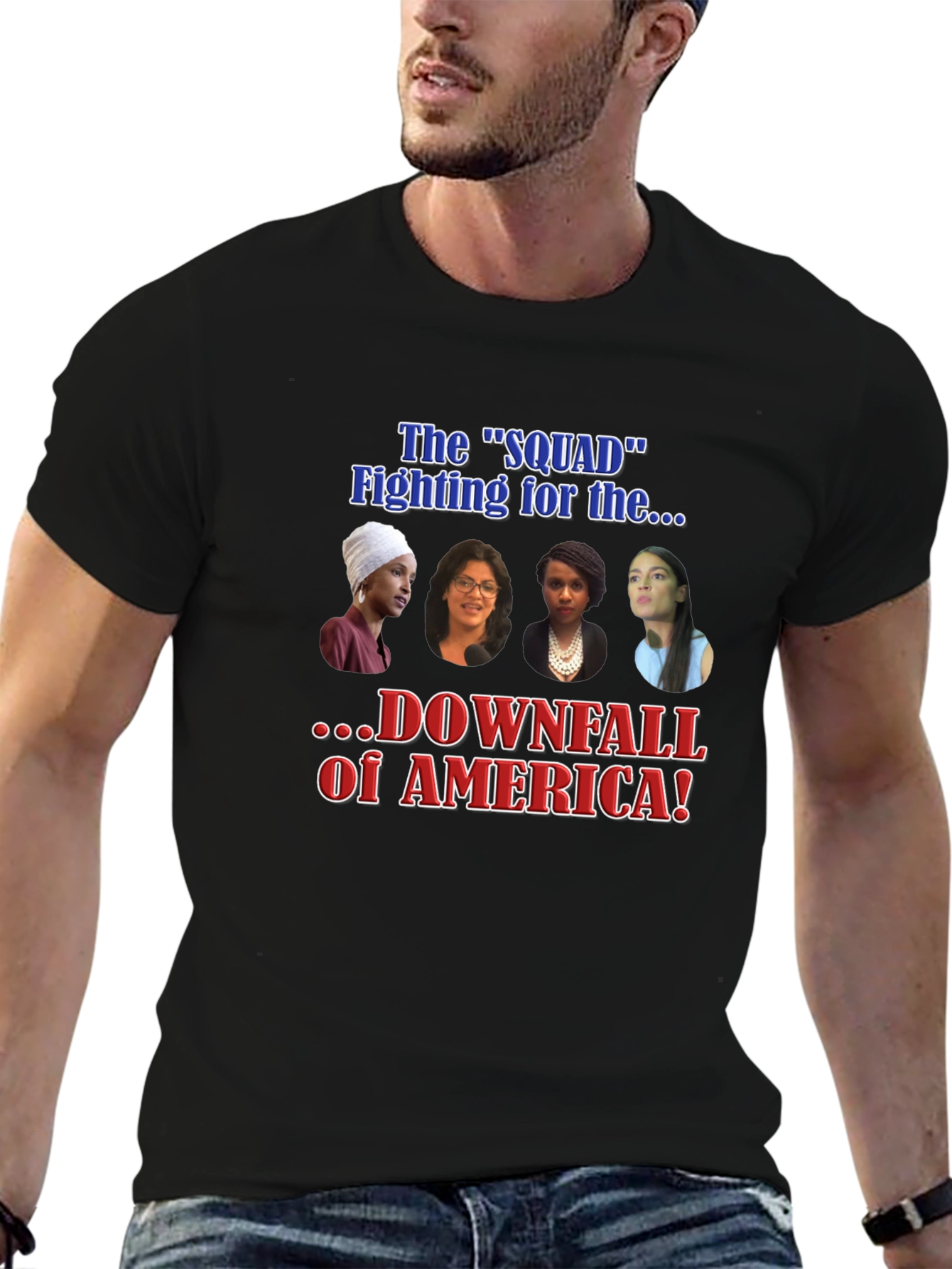 Squad Downfall of America Graphic Tee