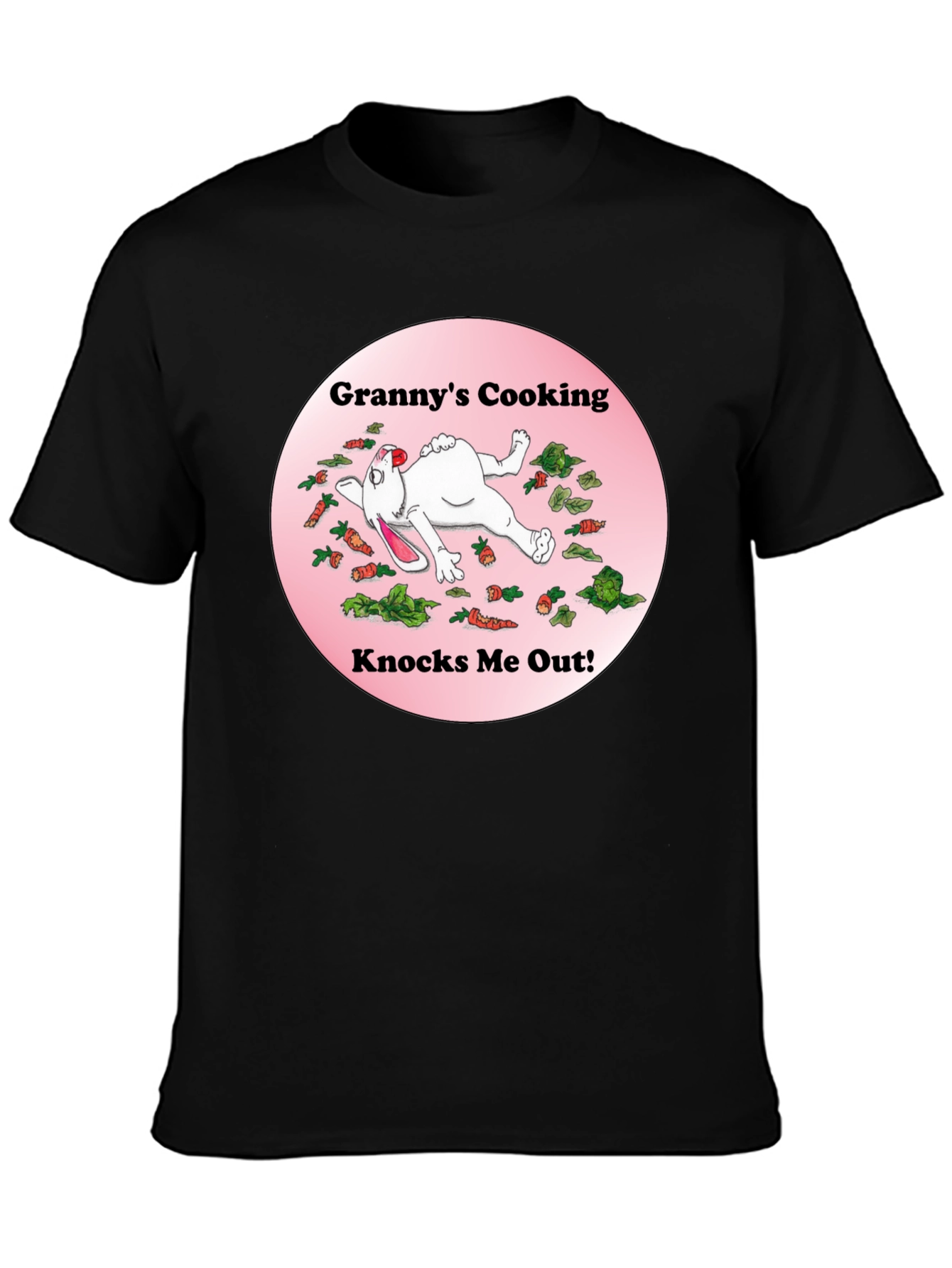 Grannys Cooking T-Shirt Funny Rabbit