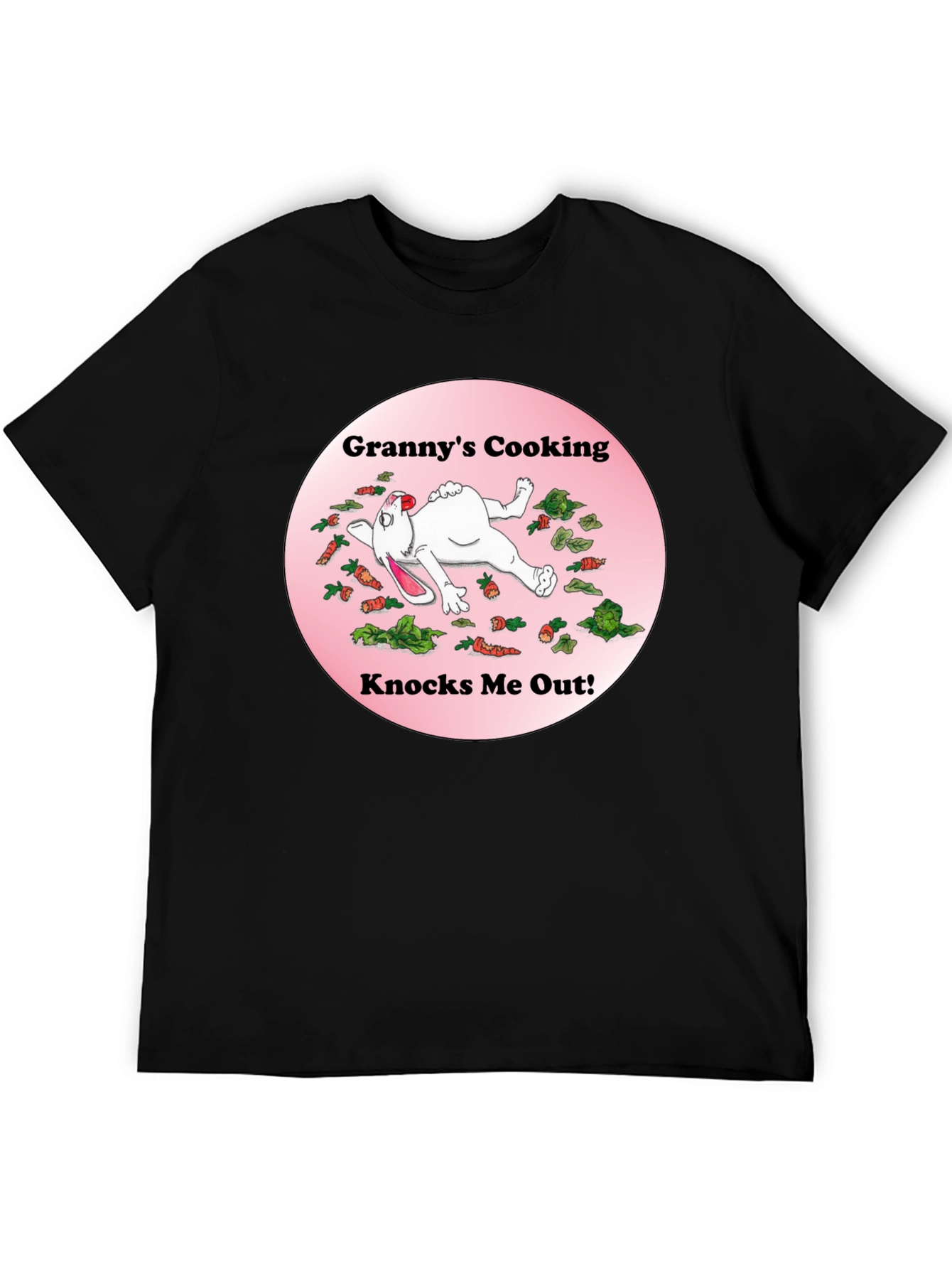 Grannys Cooking T-Shirt Funny Rabbit
