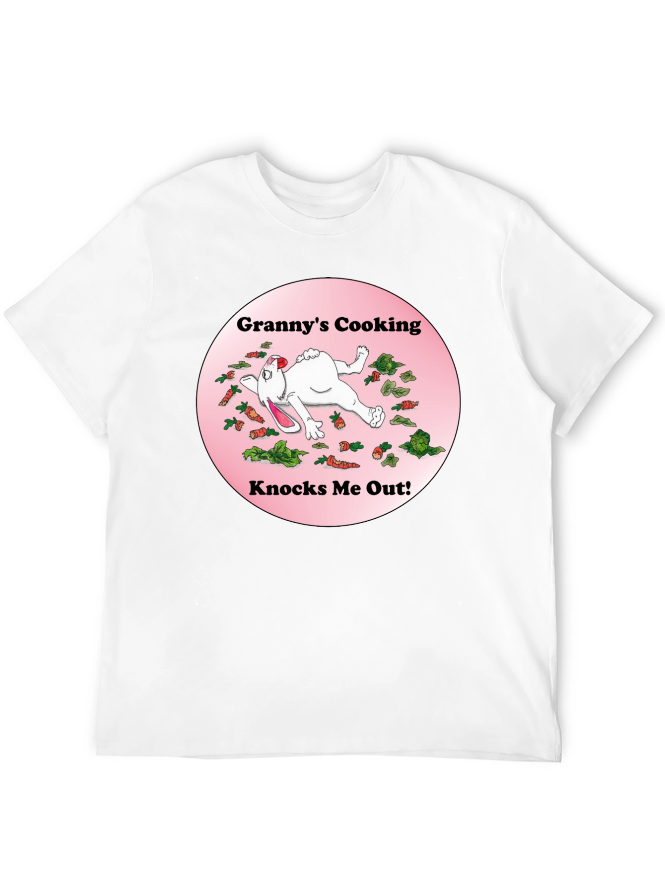 Grannys Cooking T-Shirt Funny Rabbit