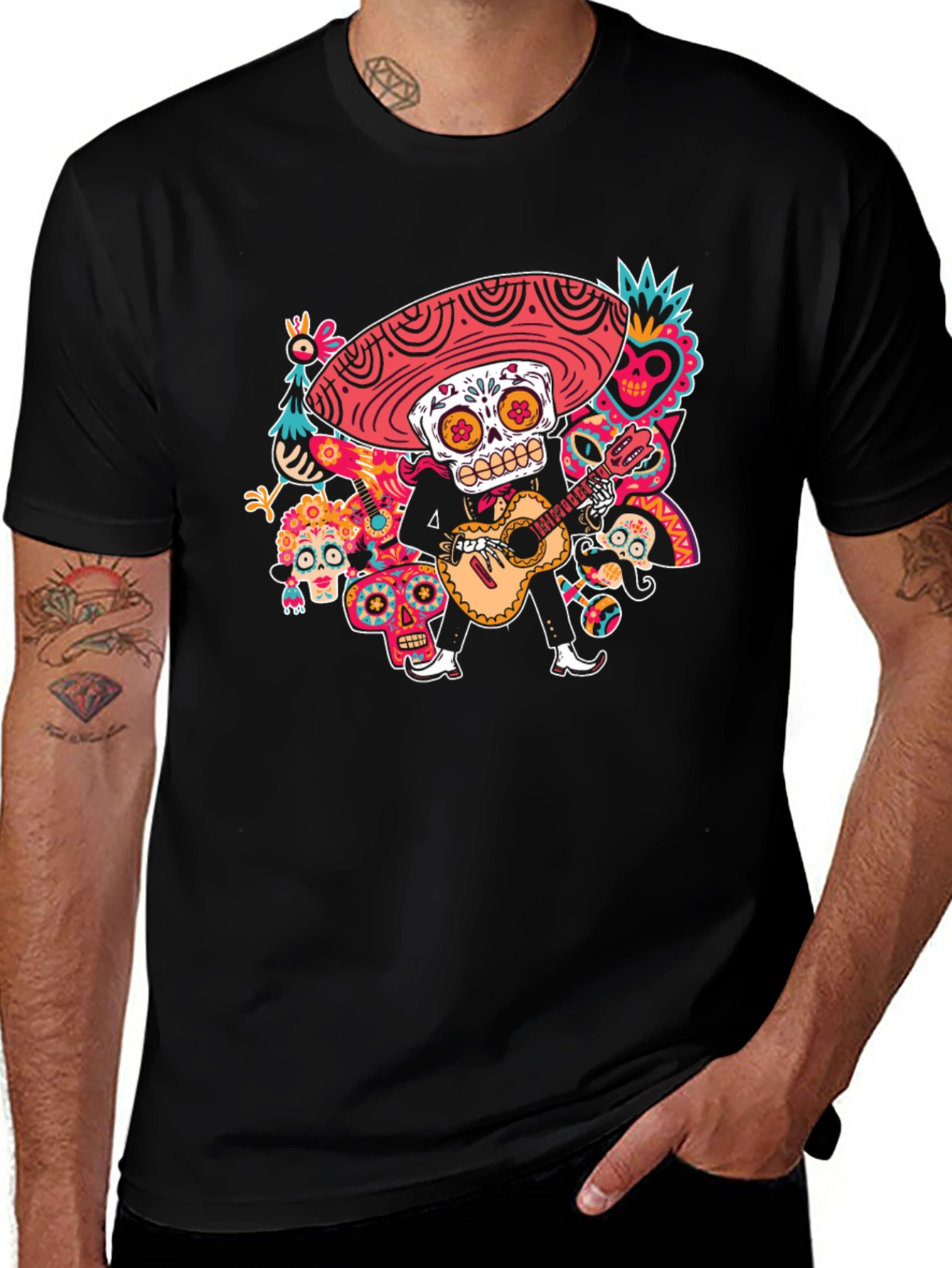 Day of the Dead Skeleton T-Shirt