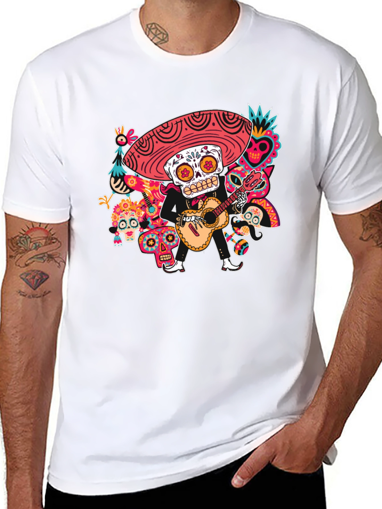 Day of the Dead Skeleton T-Shirt
