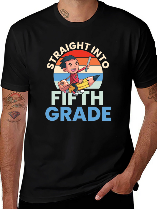Straight Into Fifth Grade T-Shirt