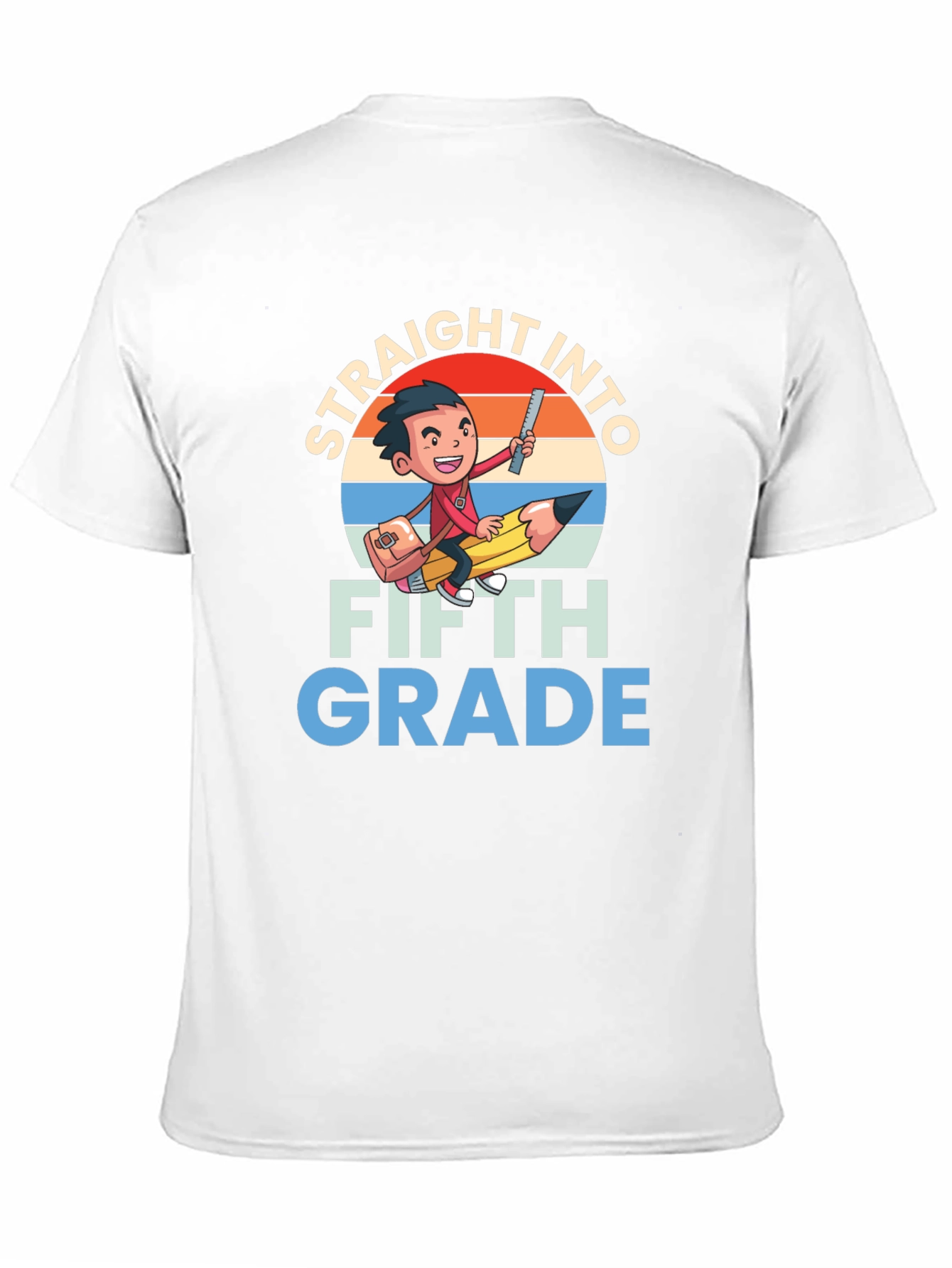 Straight Into Fifth Grade T-Shirt