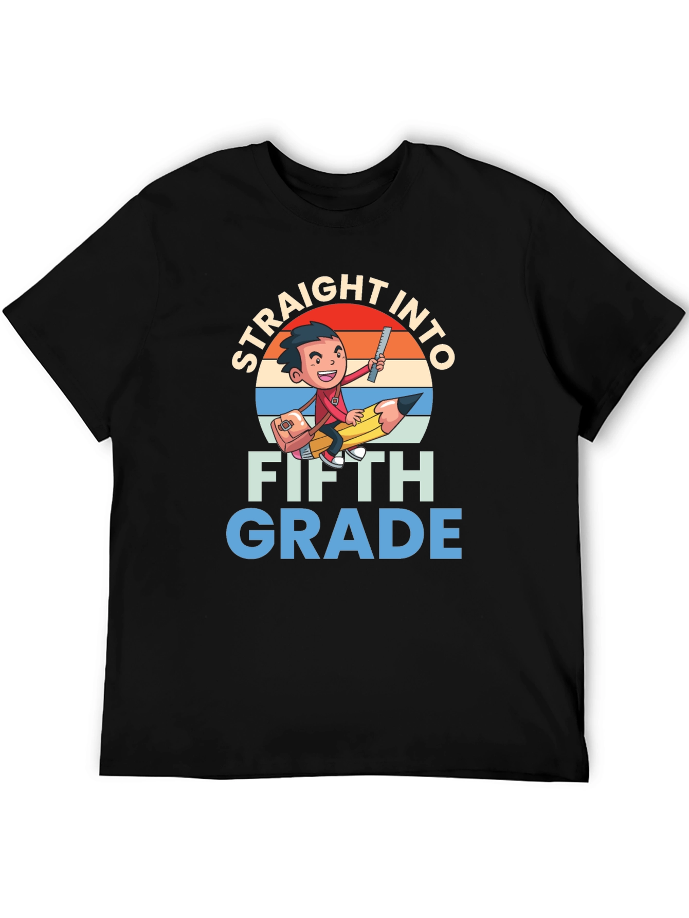 Straight Into Fifth Grade T-Shirt
