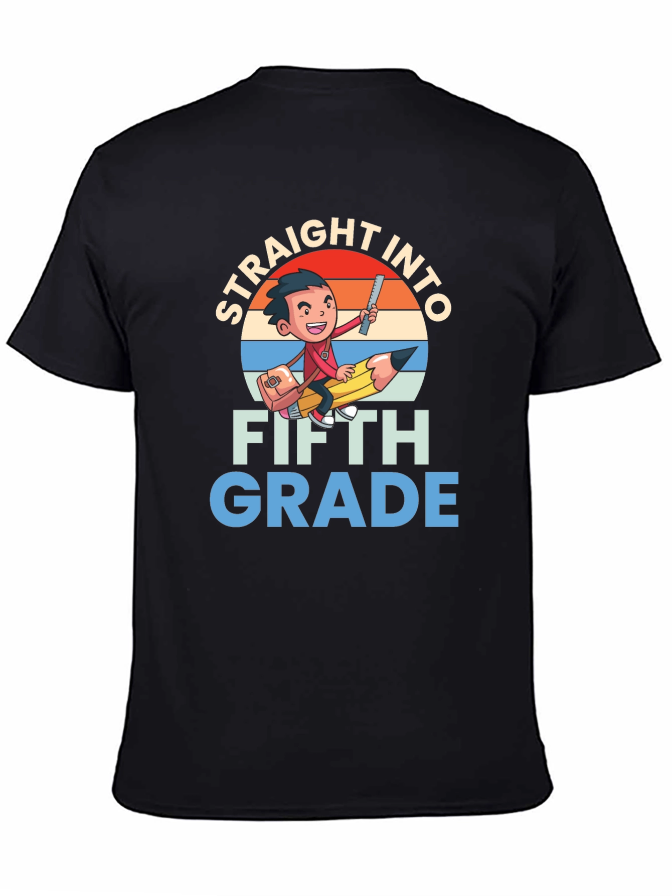 Straight Into Fifth Grade T-Shirt